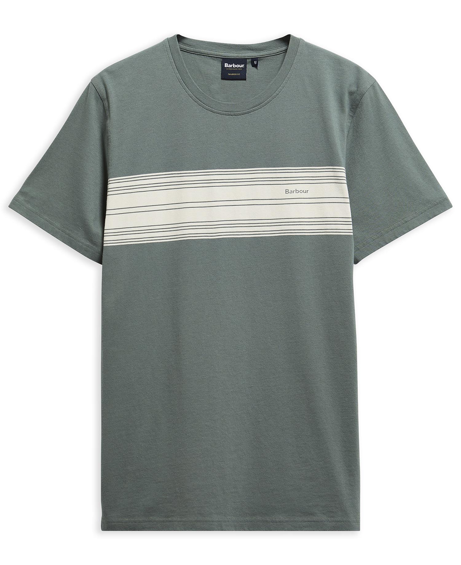 Brayworth Graphic Tailored T-Shirt Vintage Teal