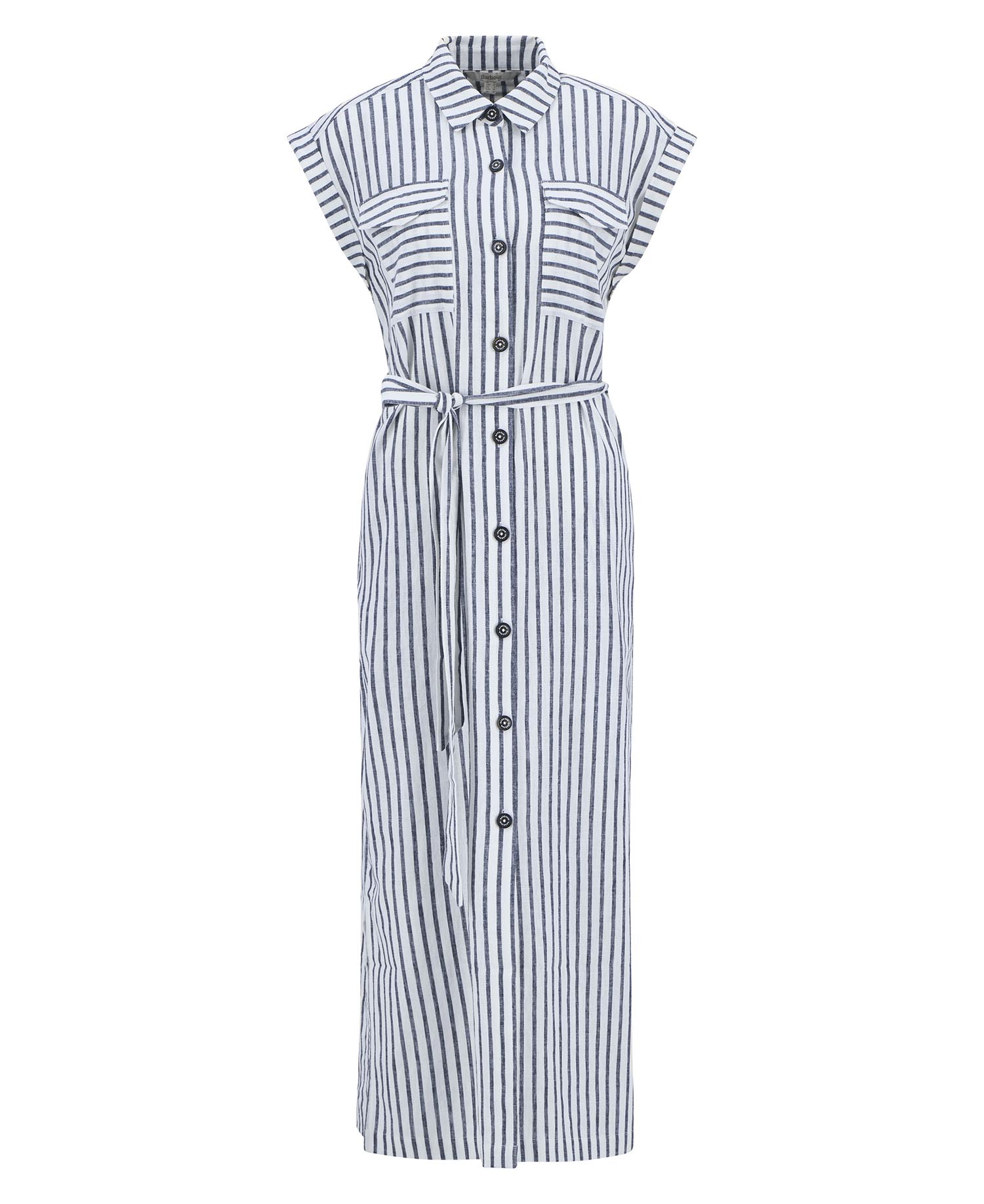 Abby Striped Midi Dress Abby Striped Midi Dress