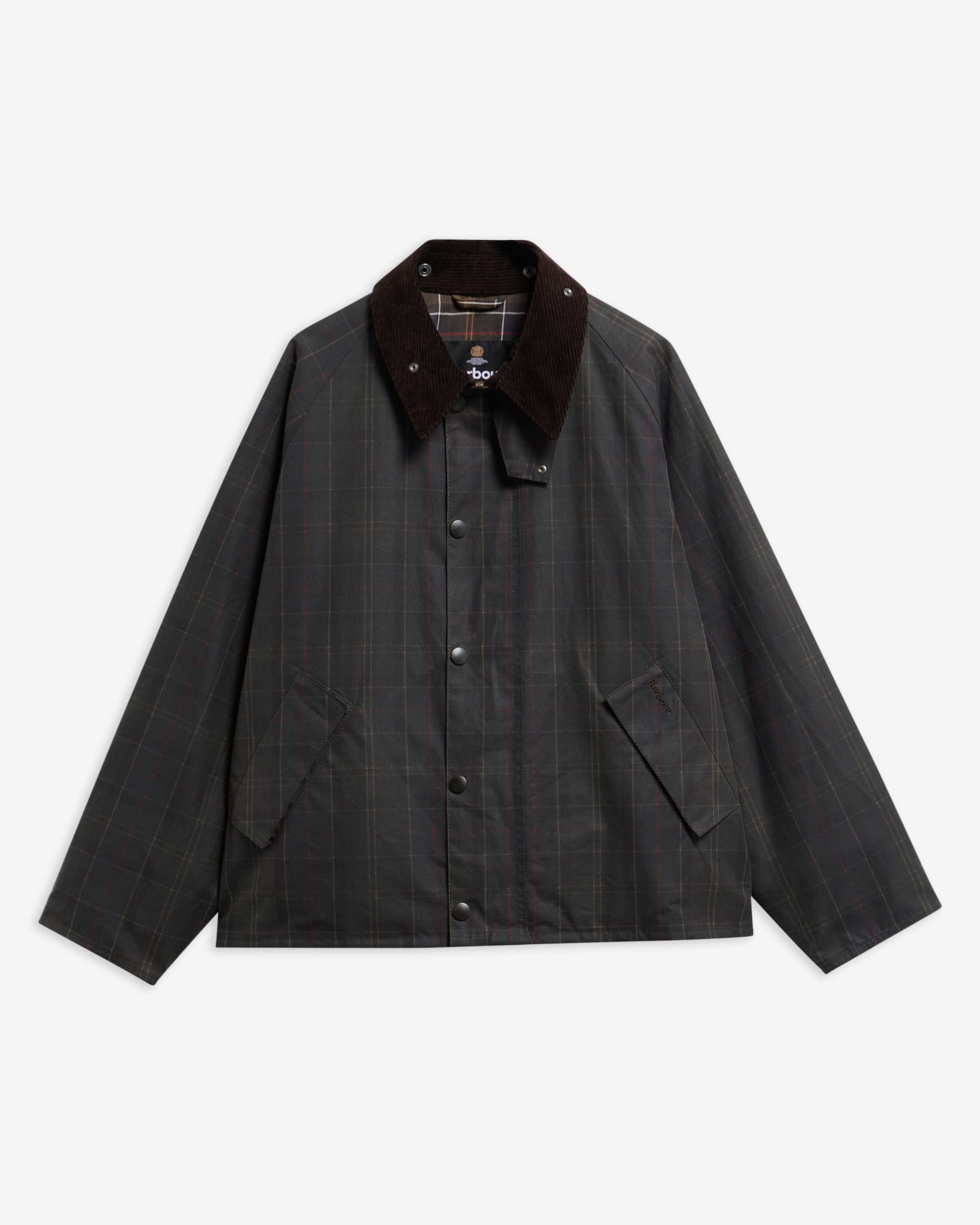 Tartan Transport Waxed Jacket Dark Tartan