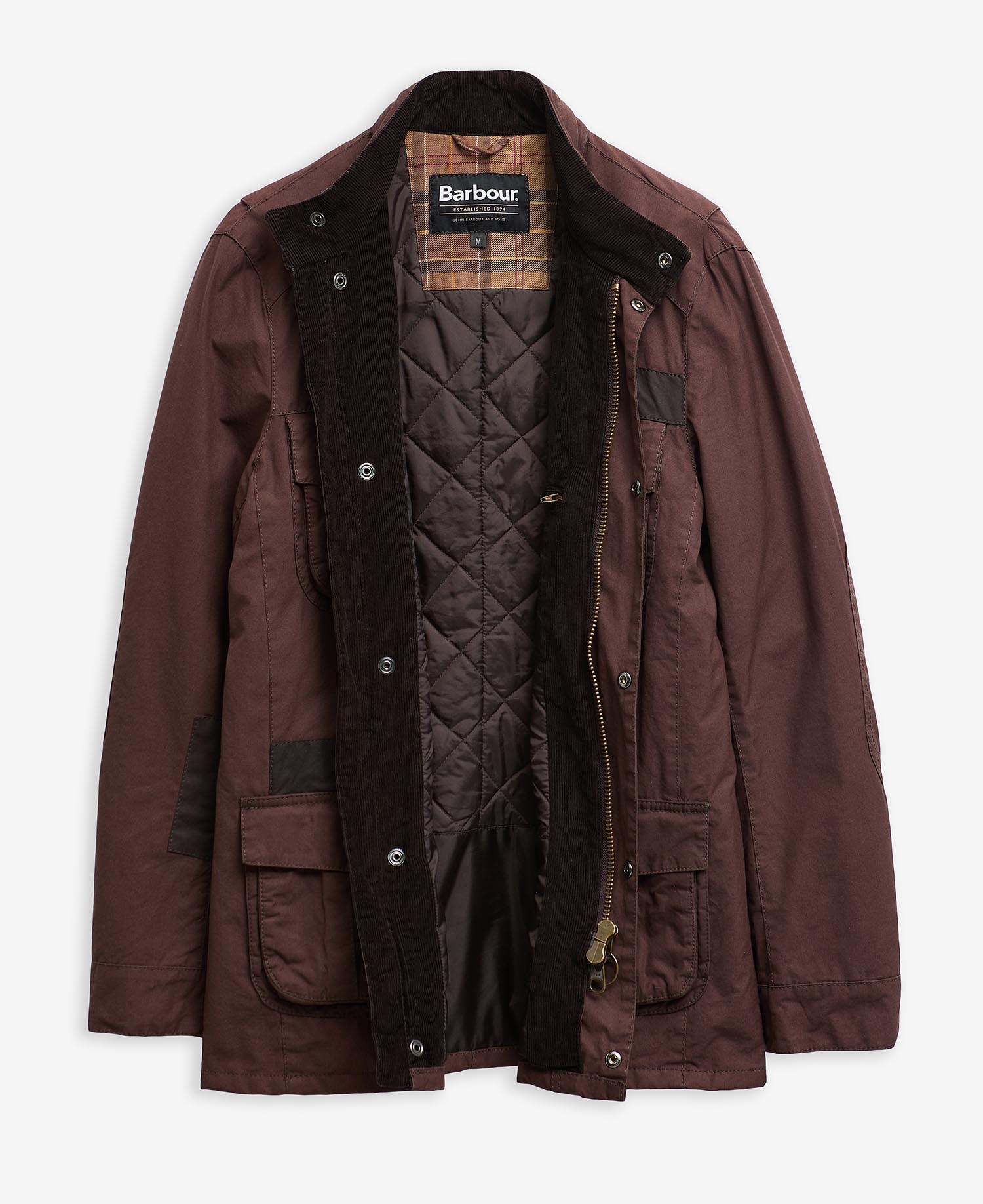 Barbour Re-Loved Corbridge Waxed Jacket - Size M