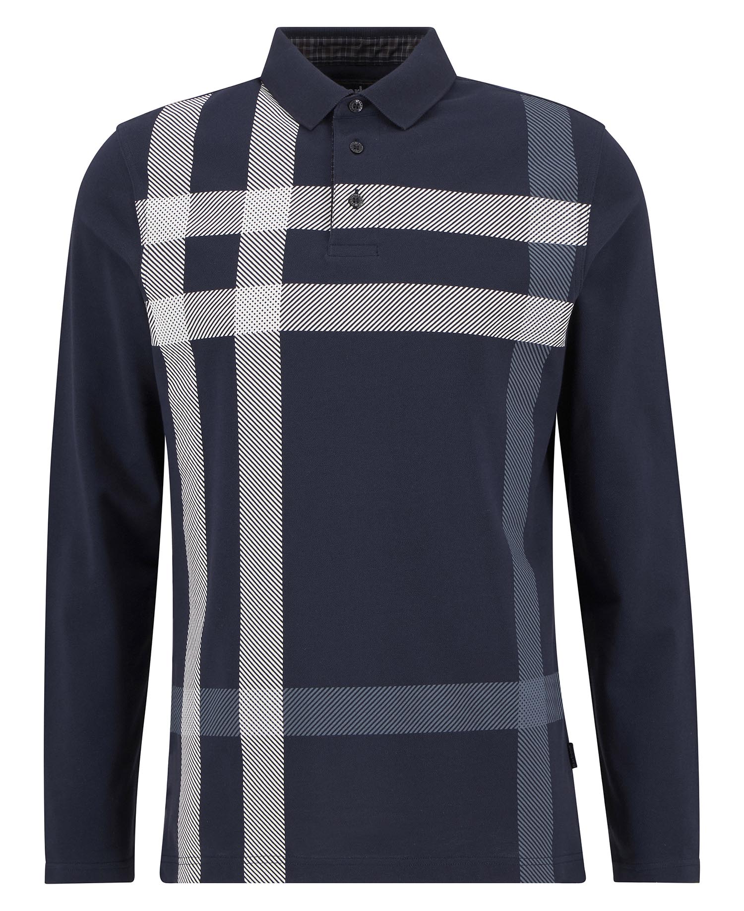 Blaine Tartan Long-Sleeved Polo Shirt Blaine Tartan Long-Sleeved Polo Shirt