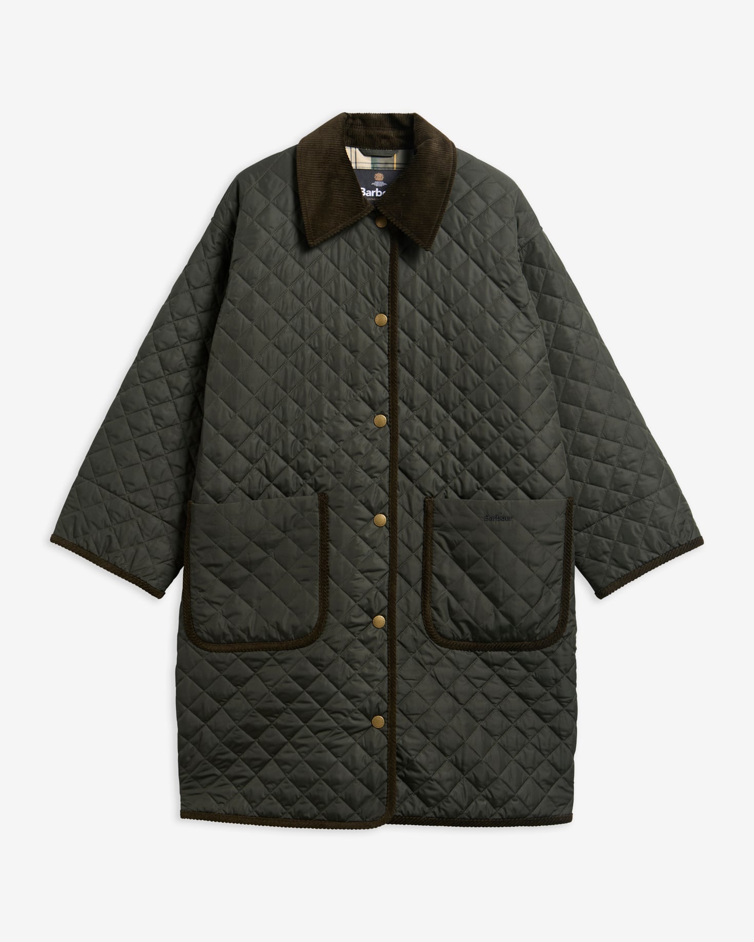 Barbour Steppjacke Carly Sage/Ancient