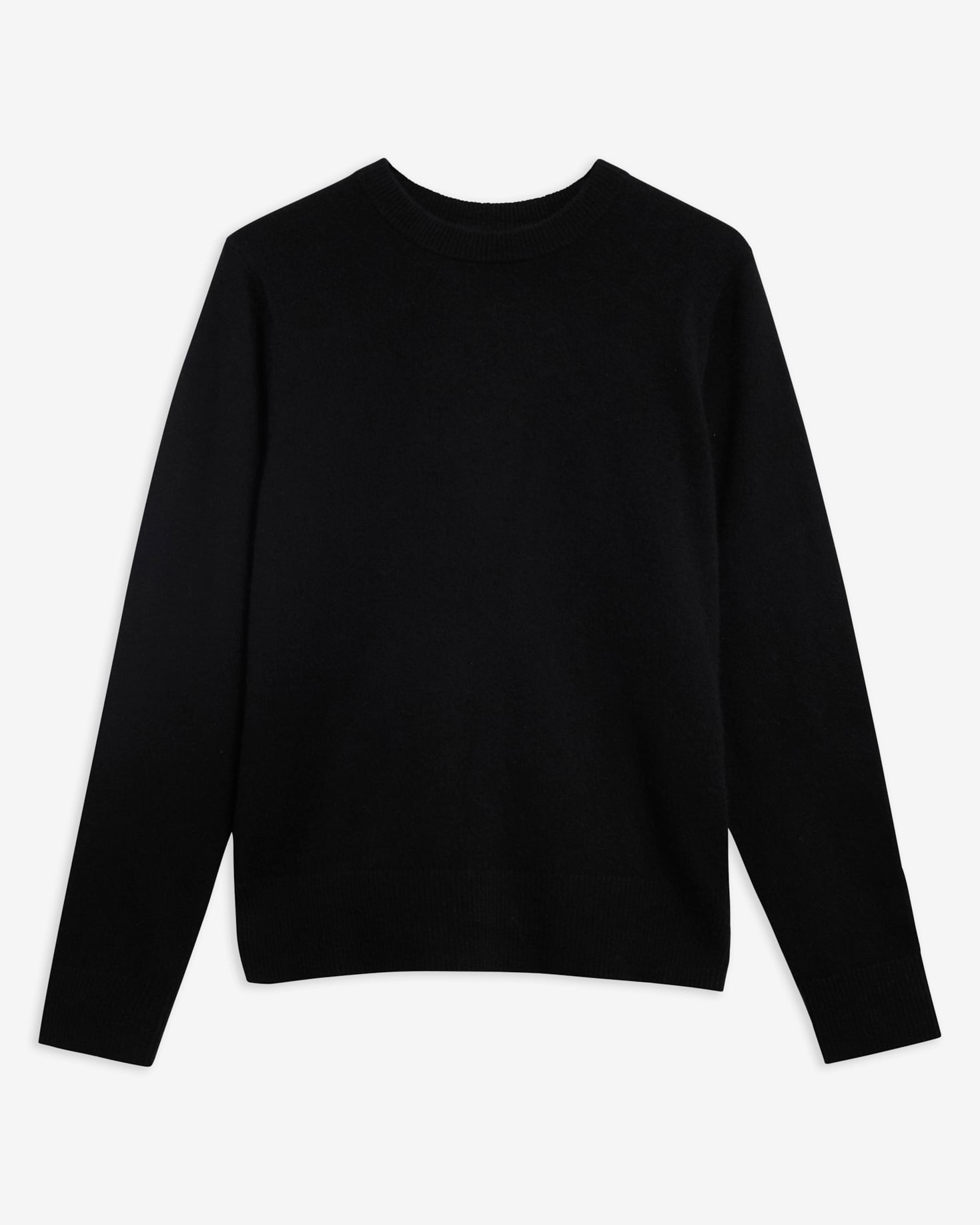 Barbour Kaschmirpullover Penwood Rundhalsausschnitt Black