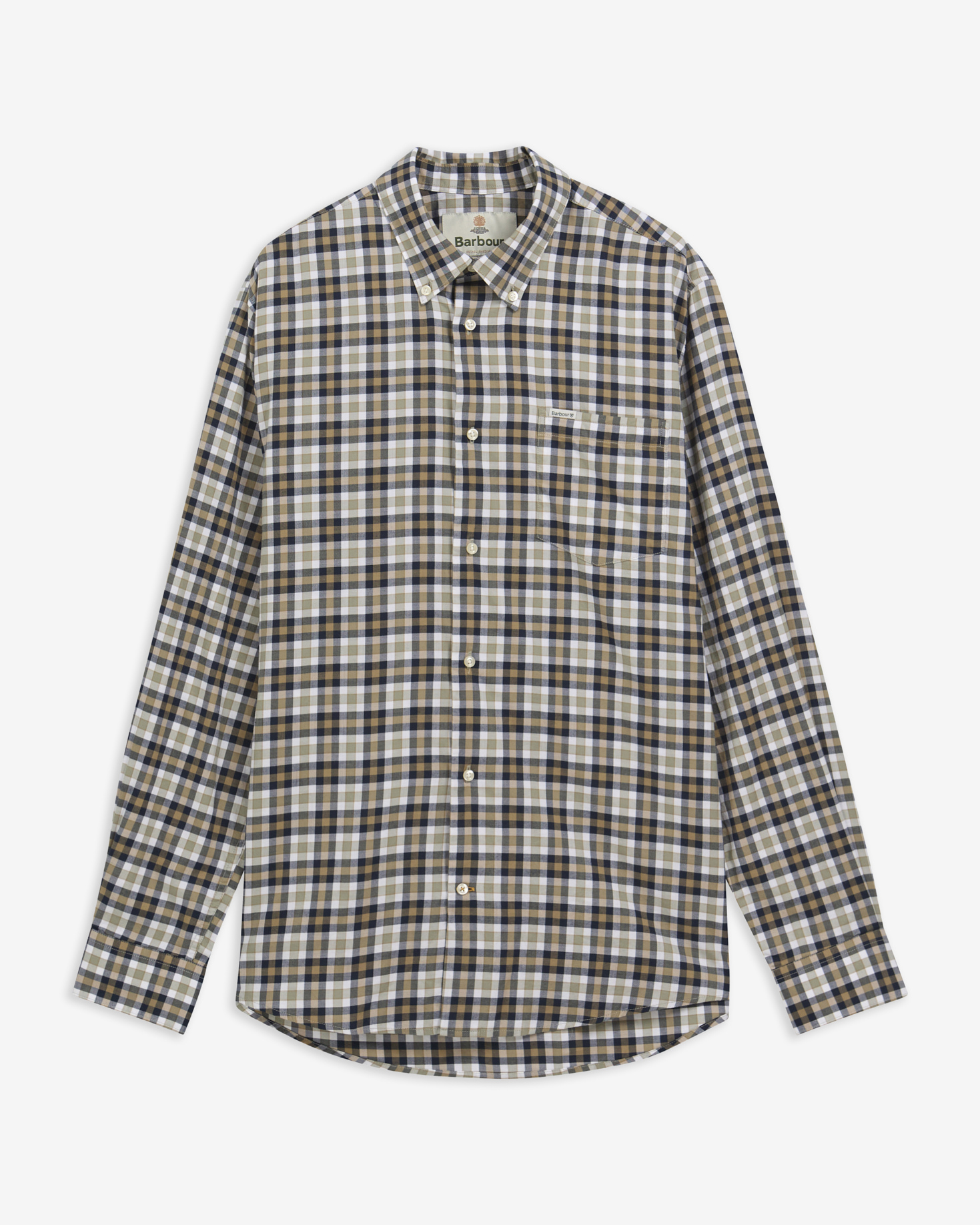 Fallowlane Regular-Fit Long-Sleeved Shirt Navy