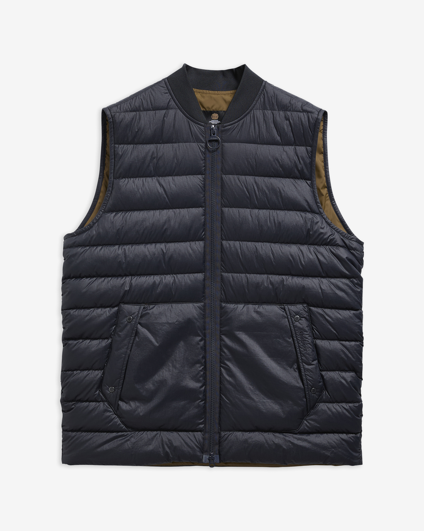 Re-Engineered Hadden Quilted Gilet Dark Navy