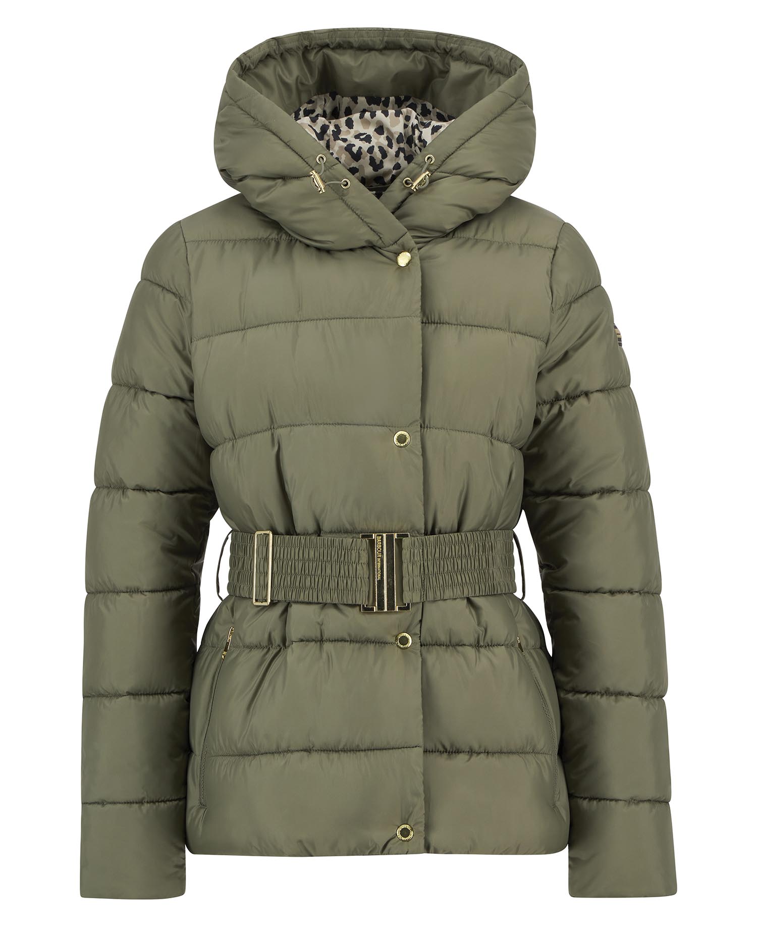 Short Track Line Puffer Jacket