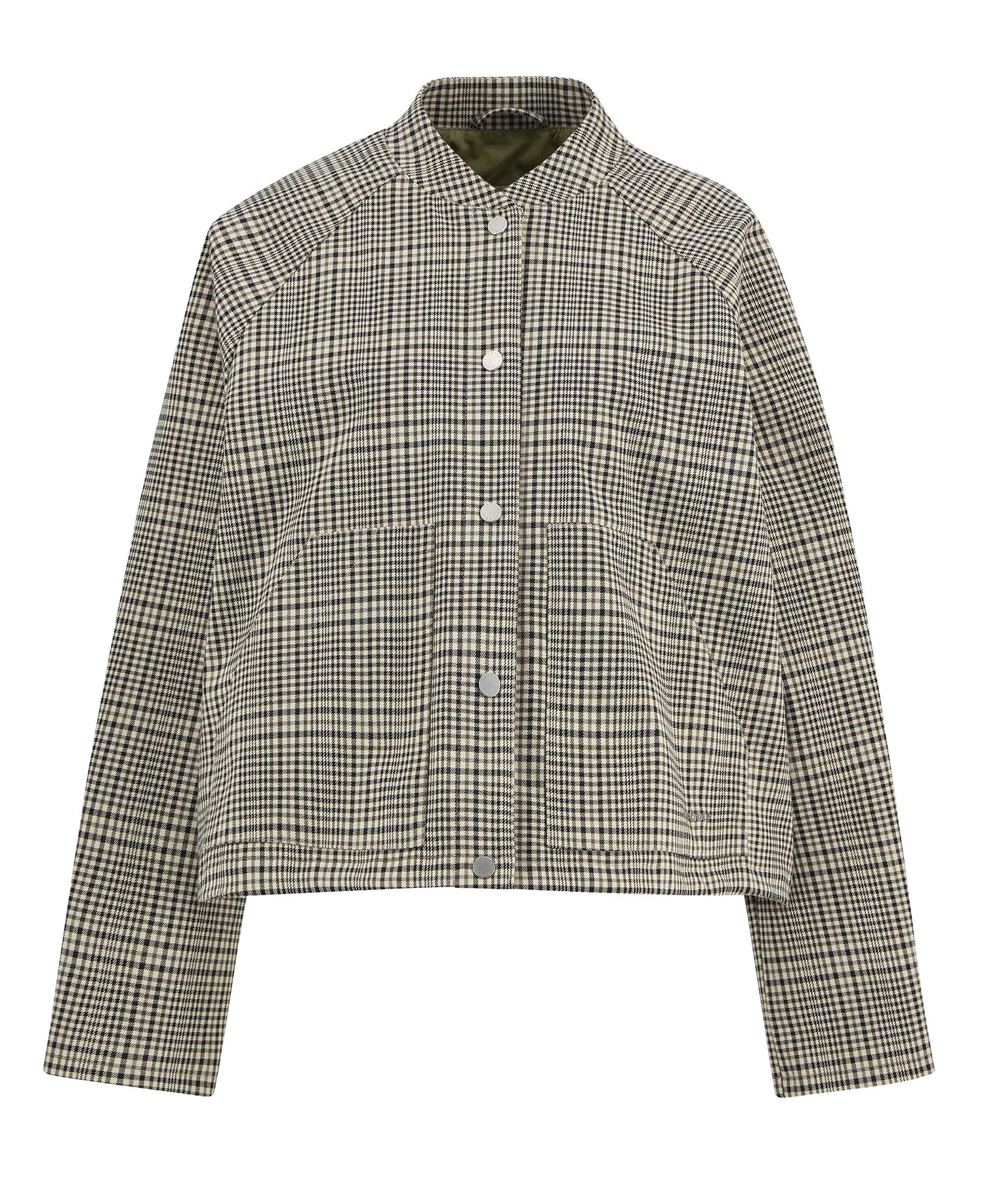 Leyburn Check Showerproof Bomber Jacket