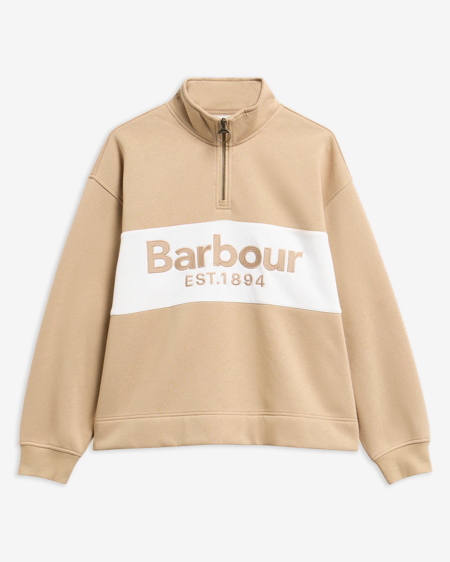 Zaria Quarter-Zip Jumper Warm Trench