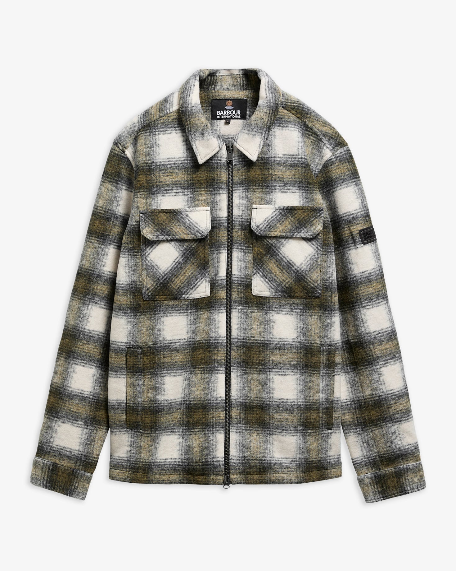 Overshirt Clayton Fleece Fir Green