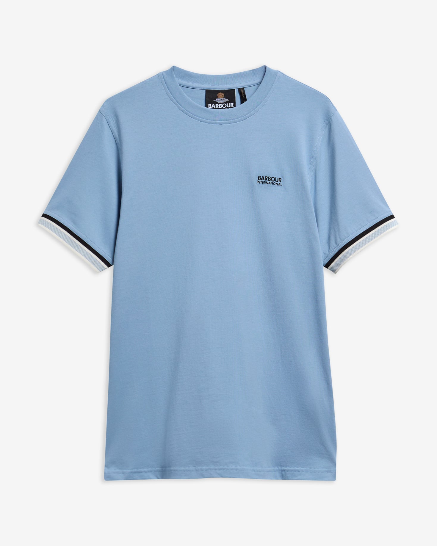 Newport Tipped T-Shirt Powder Blue