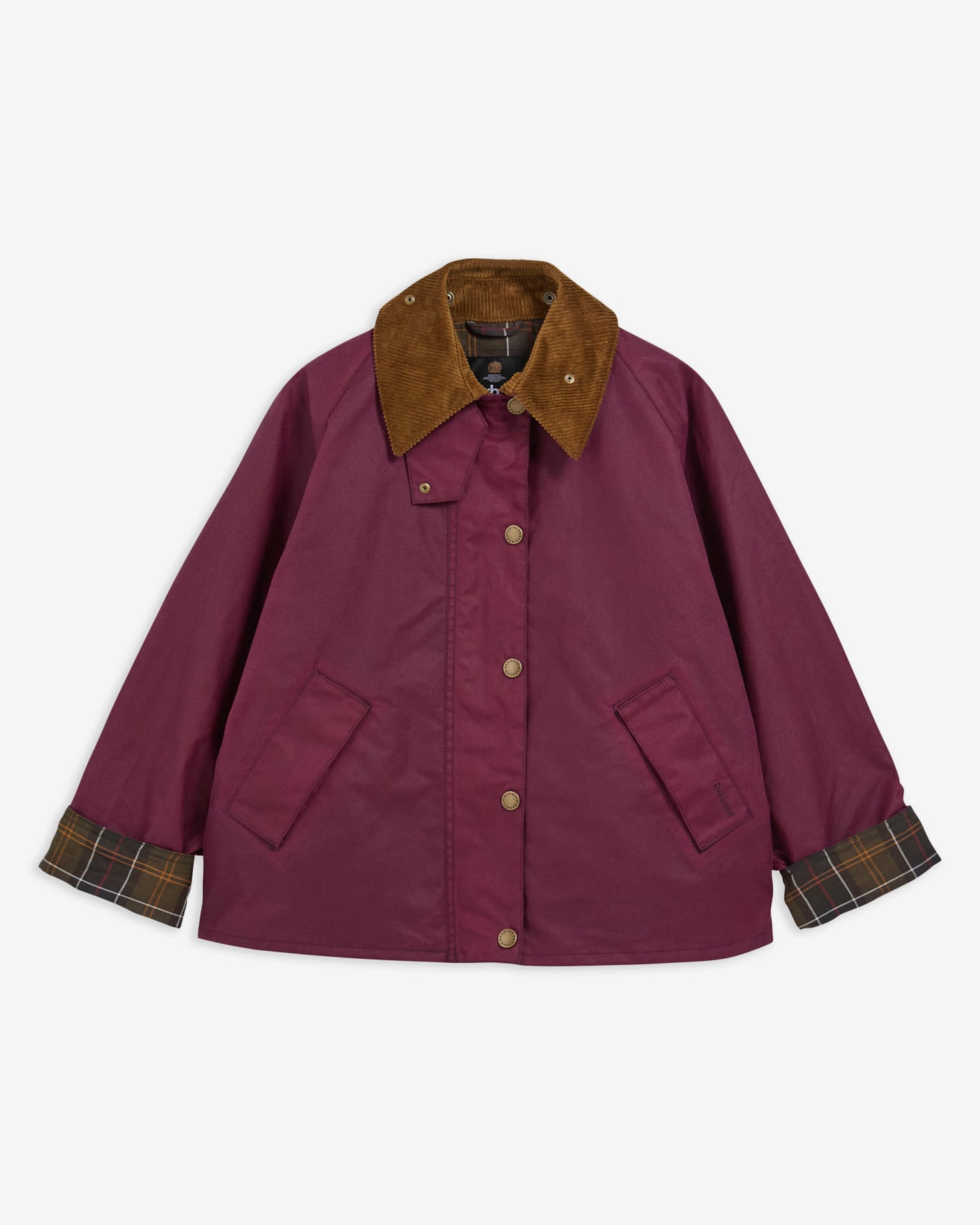 Women's Transport Waxed Jacket Wine/Classic