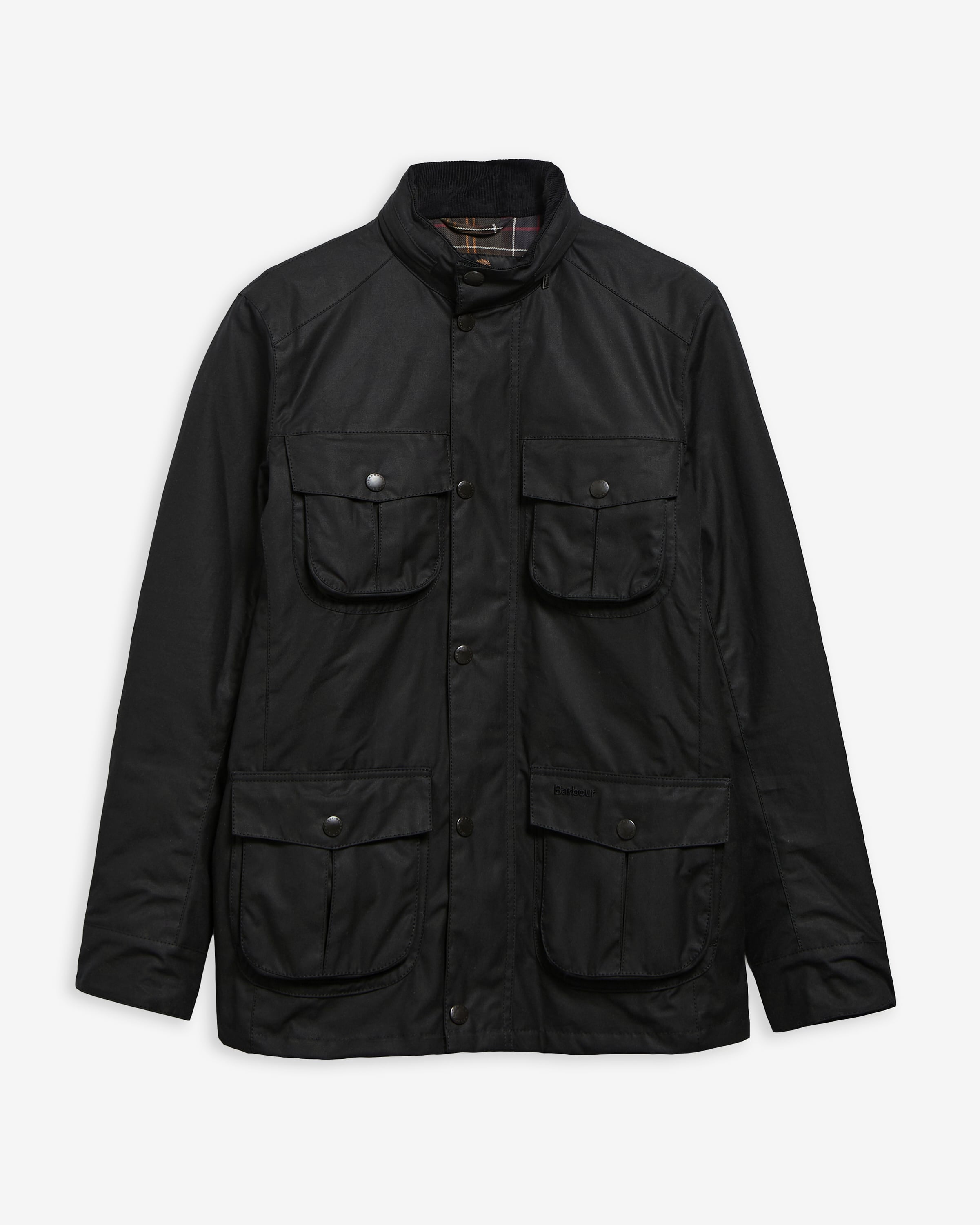 Corbridge Waxed Jacket Black-Classic