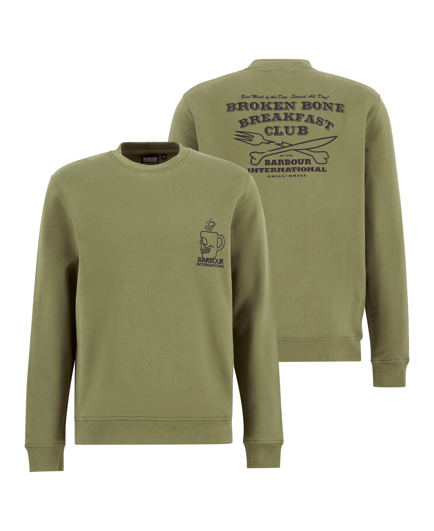 Felpa con stampa Staithes