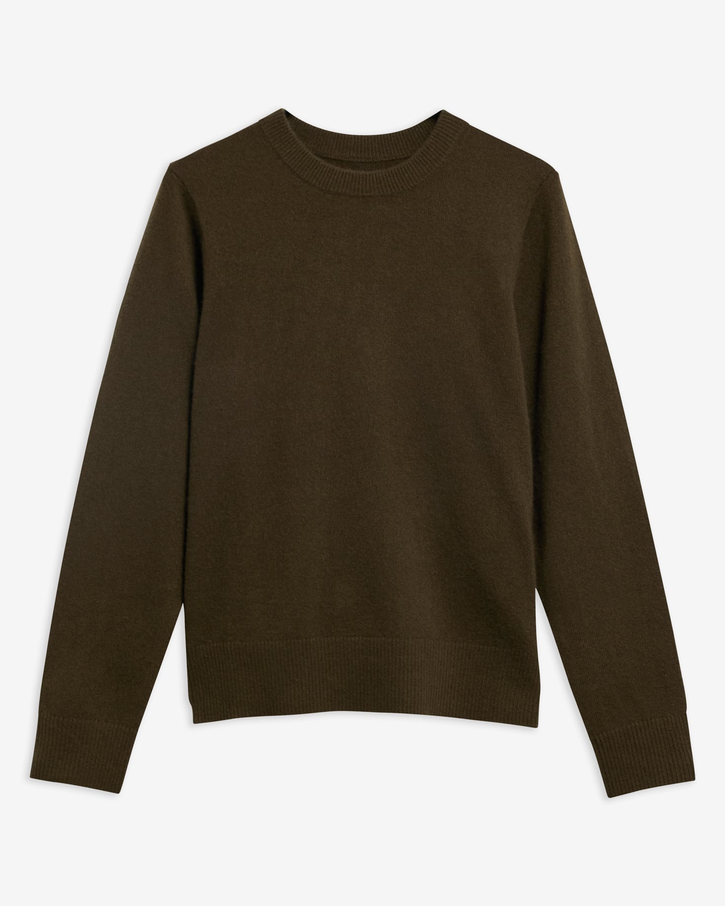 Penwood Cashmere Crew Neck Jumper Olive