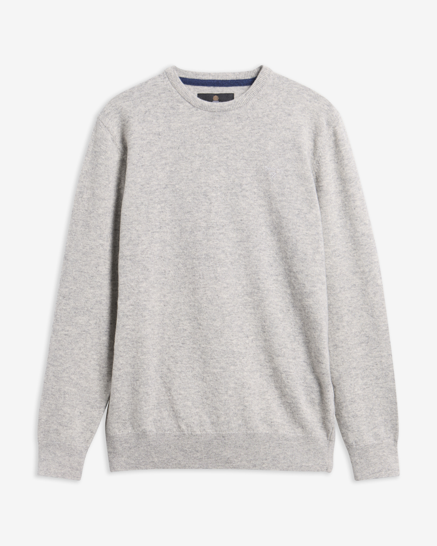 Felpa girocollo Essential Lt Grey Marl