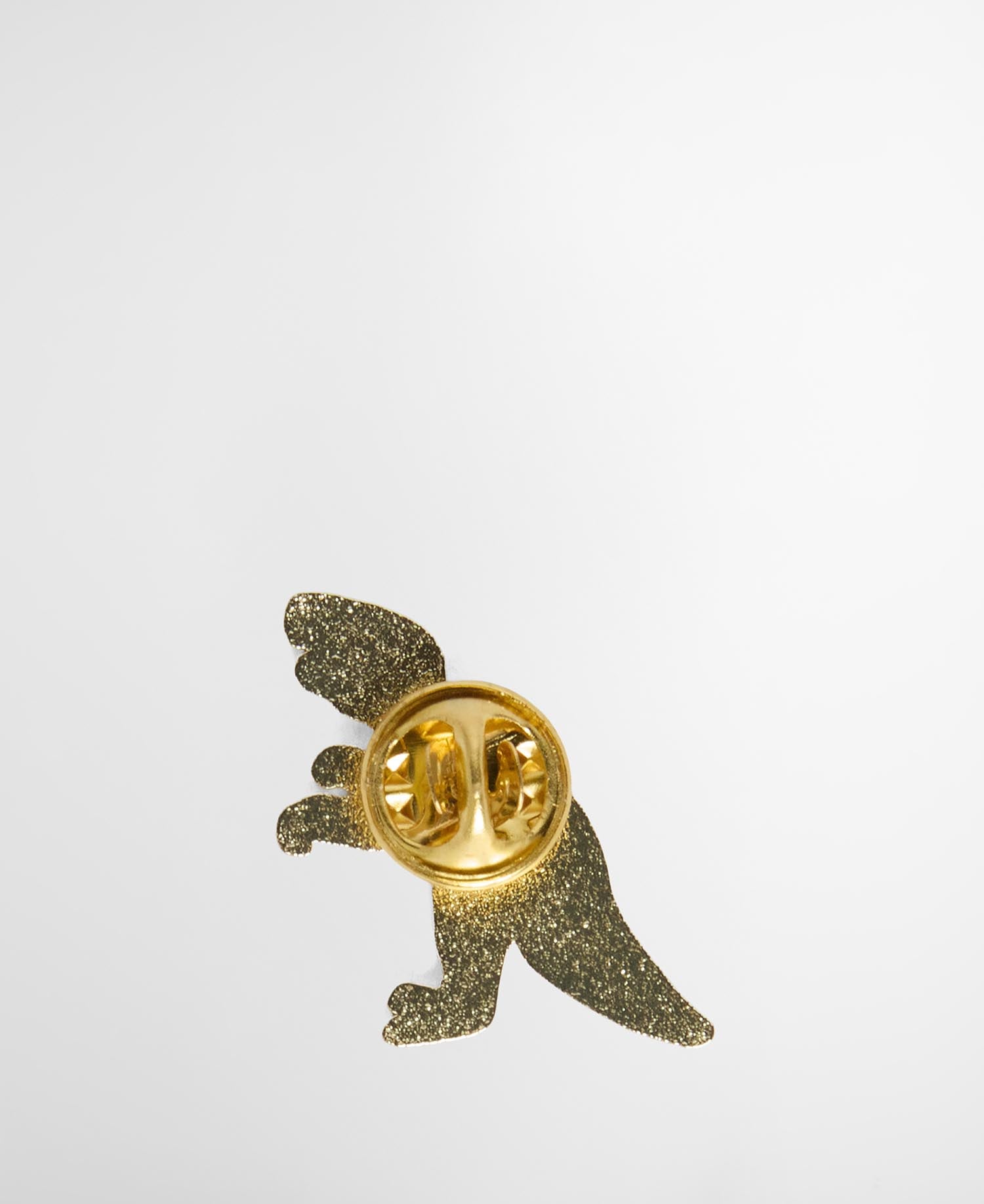 Paul Smith Loves Barbour Pin Badge Blue Dinosaur