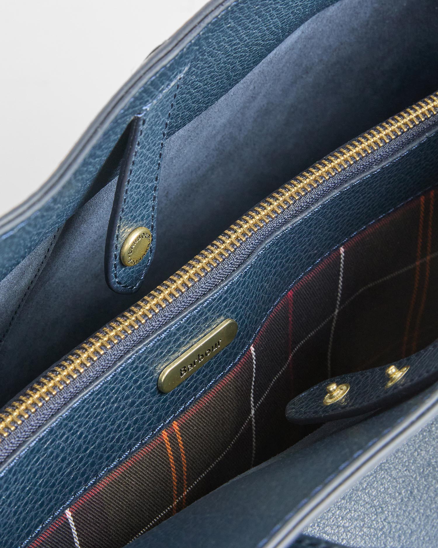 Borsa tote Alder grande in pelle Navy