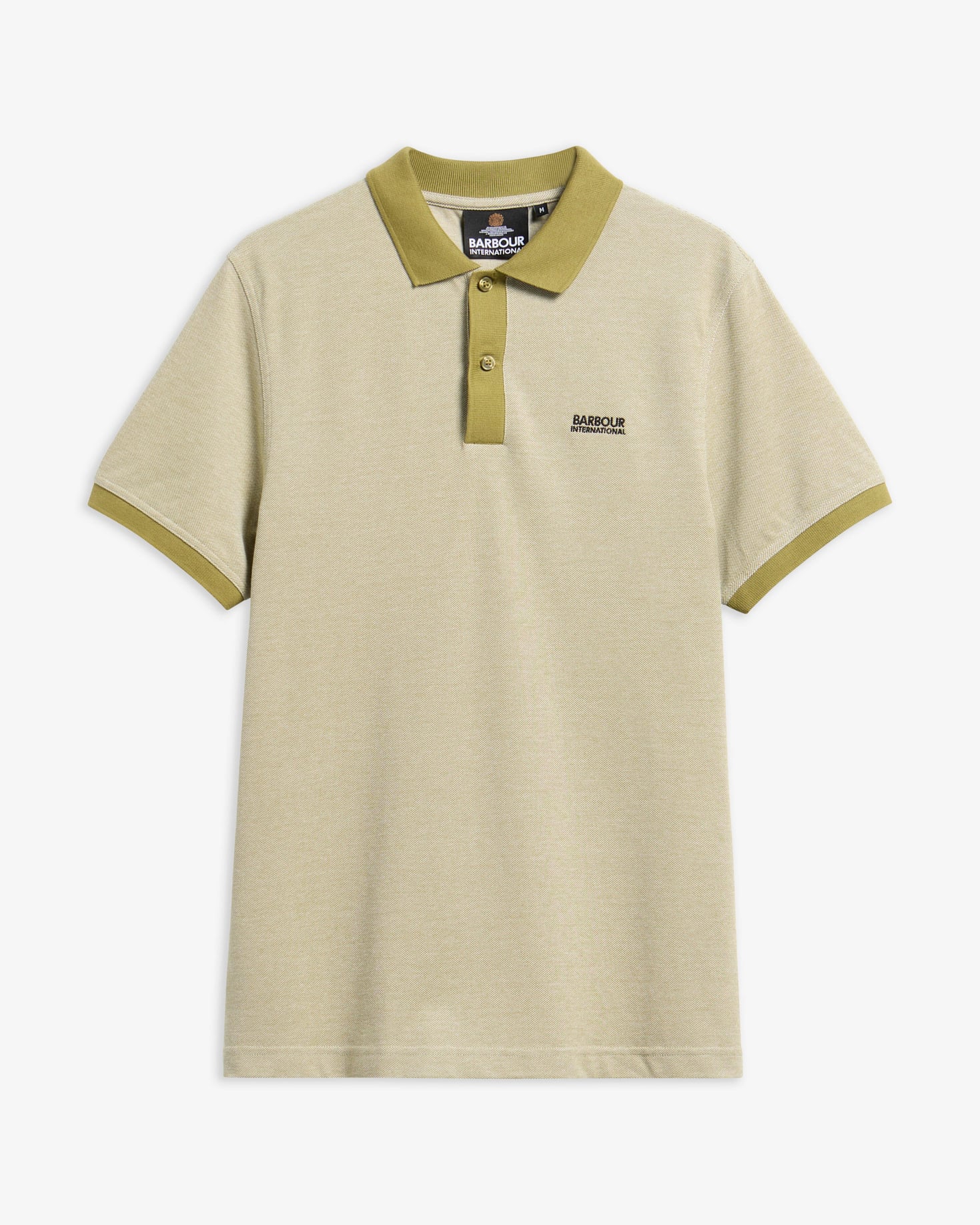 Morley Oxford Polo Shirt Fir Green / Whisper White