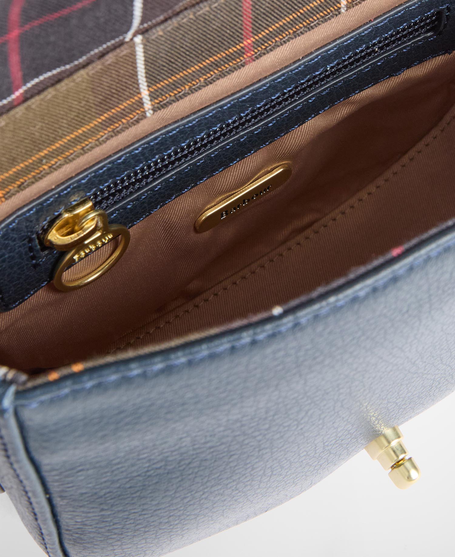 Umh&auml;ngetasche Elm Leder Navy