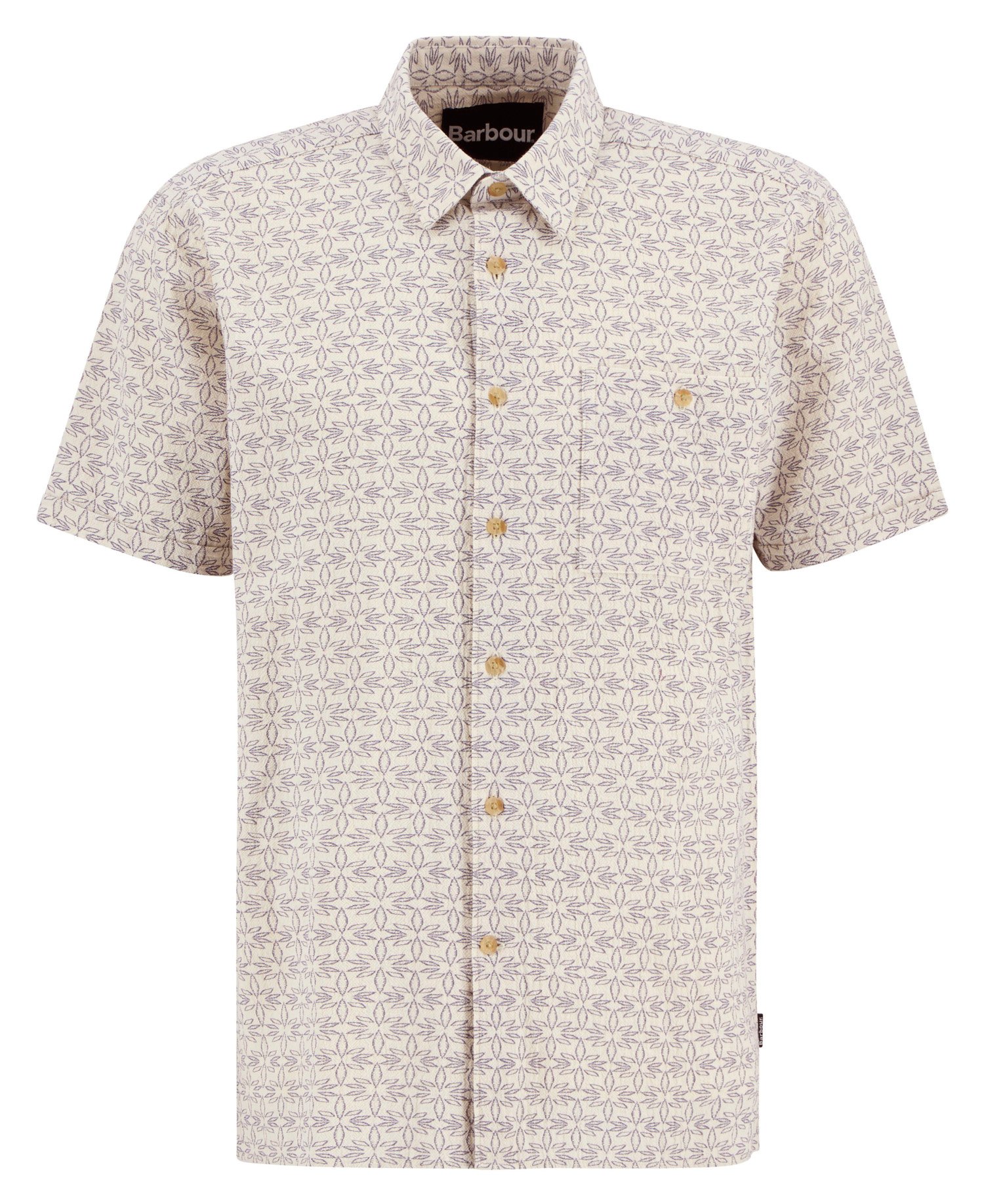 Wildfell Printed Short-Sleeved Relaxed Shirt