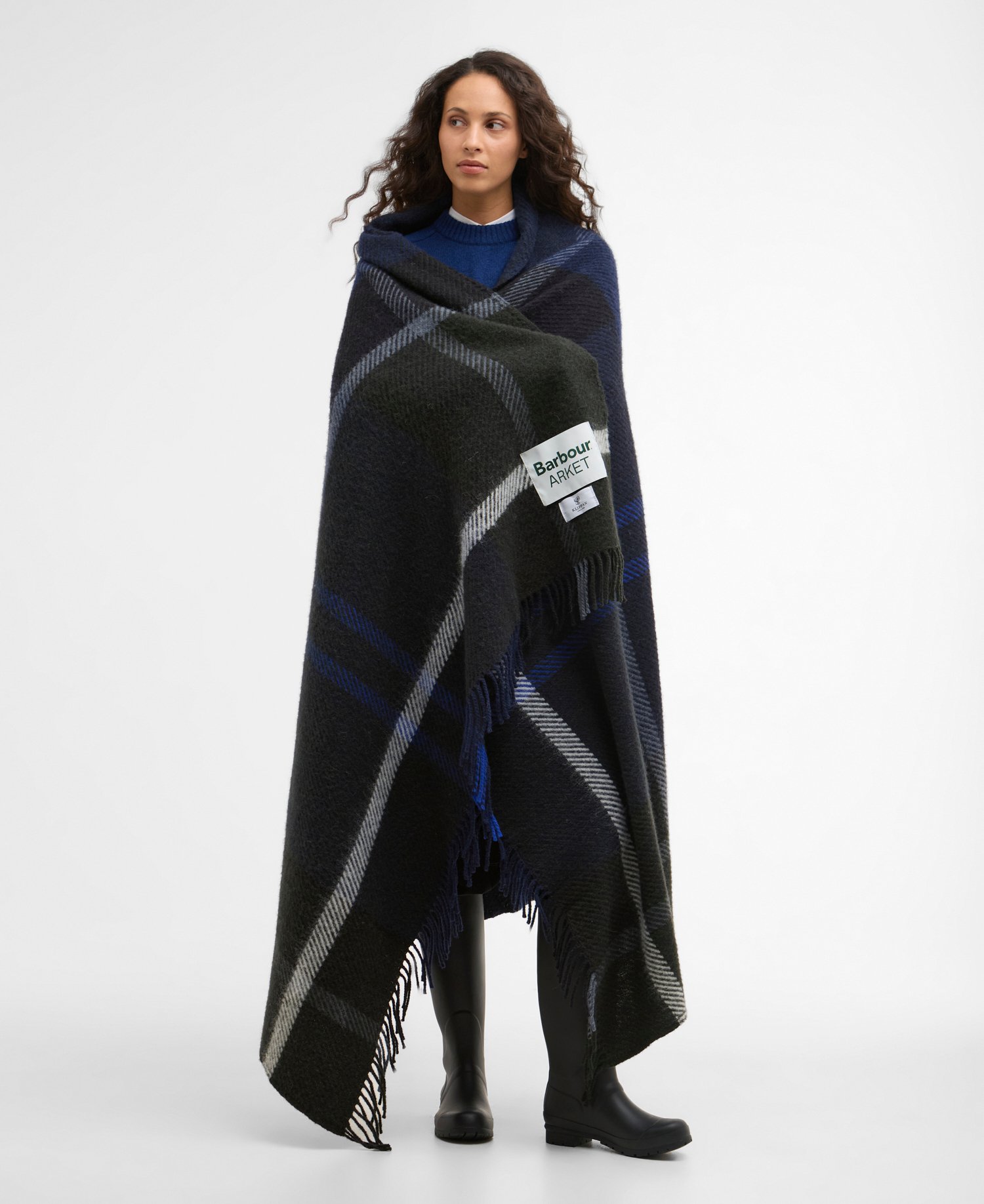 Barbour x ARKET Klippan Wool Blanket