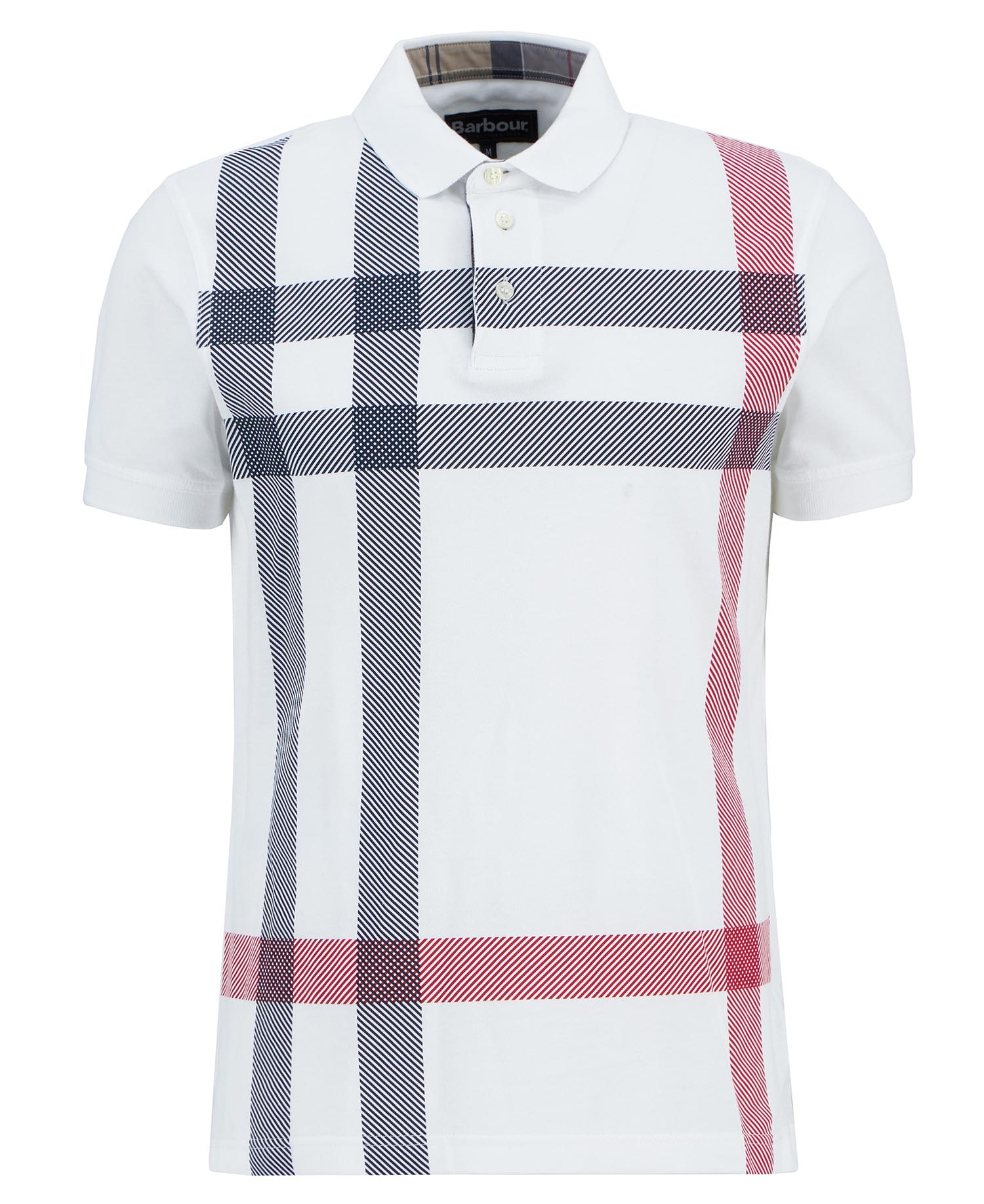 Blaine Tartan Short-Sleeved Polo Shirt Blaine Tartan Short-Sleeved Polo Shirt