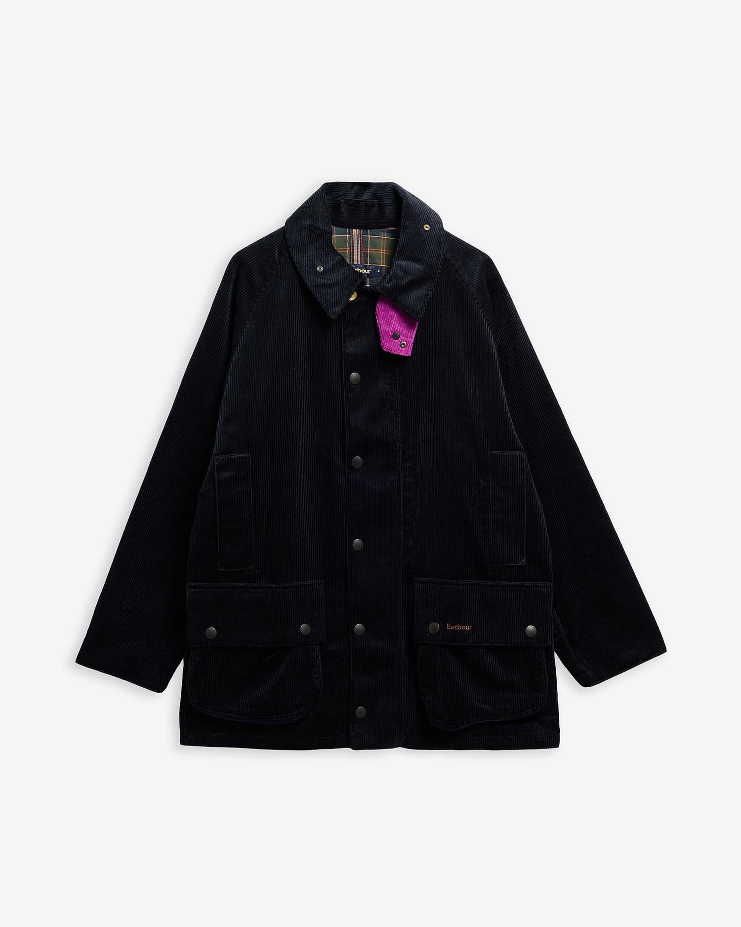 Paul Smith Loves Barbour Cord Beaufort Casual Jacket Dk Navy