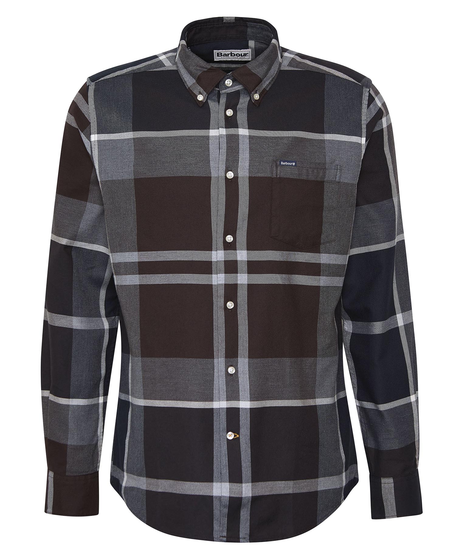 Camicia Dunoon a maniche lunghe dalla vestibilità leggermente aderente Camicia Dunoon a maniche lunghe dalla vestibilità leggermente aderente