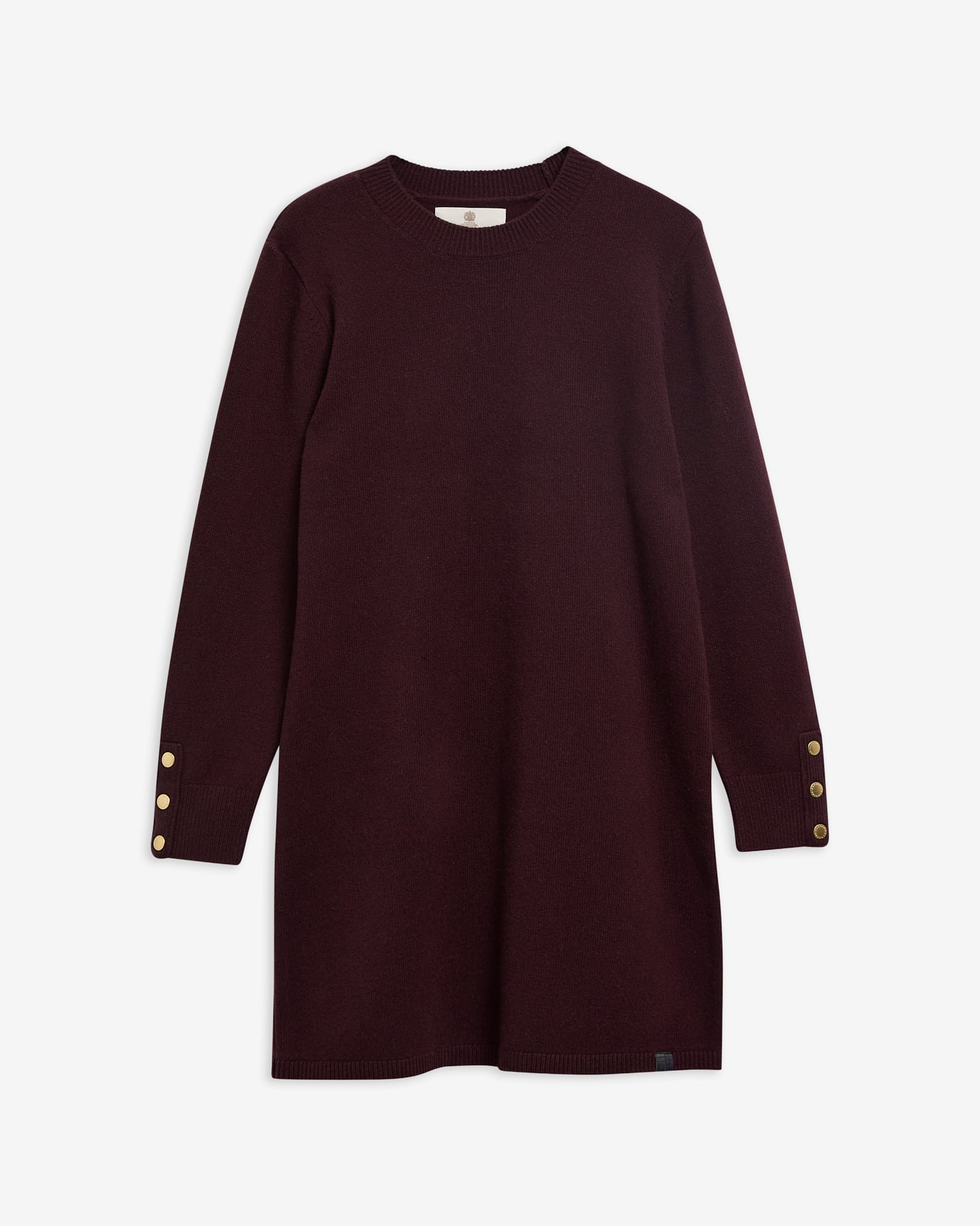 May Knitted Mini Dress Fig