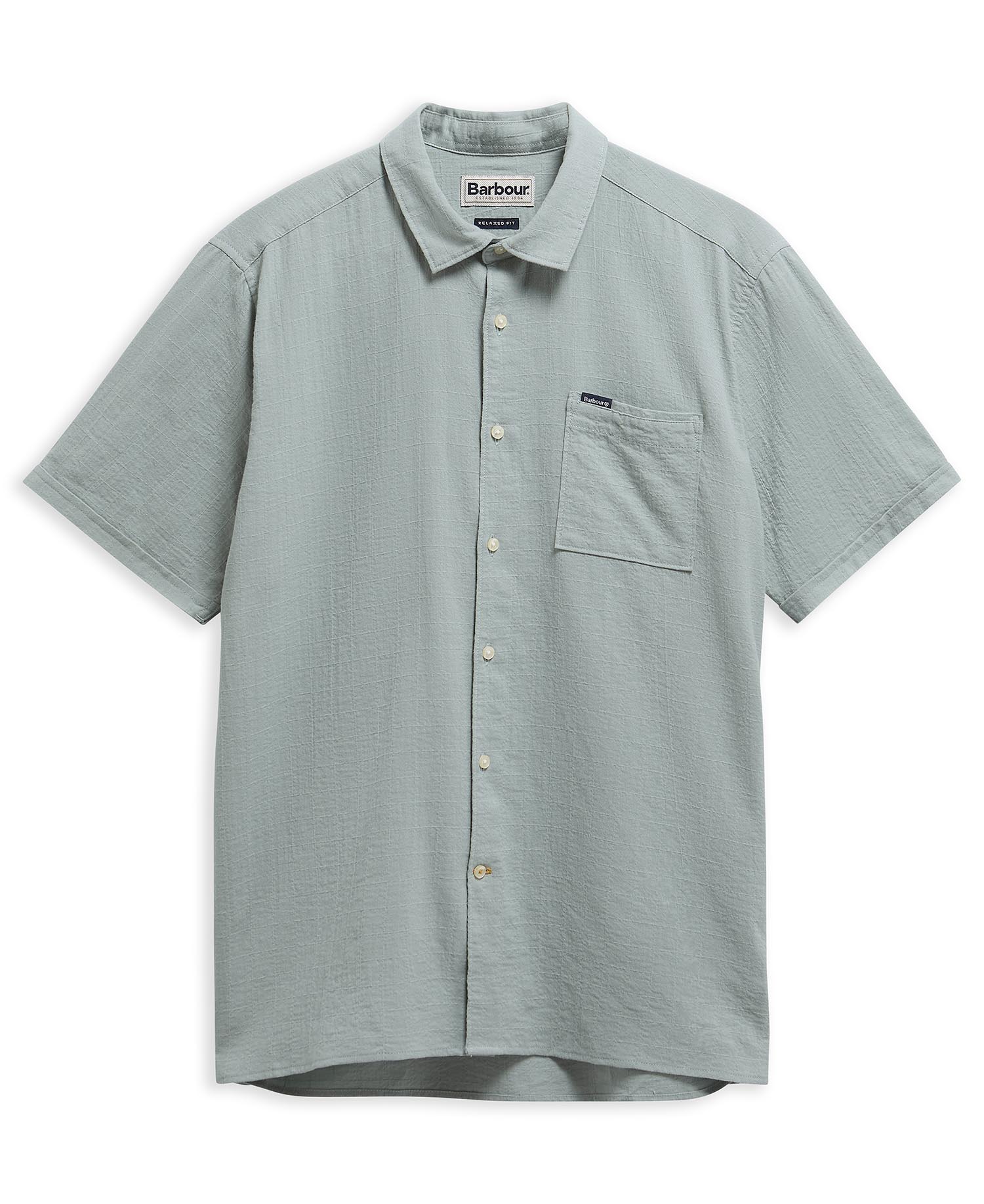 Kingswood Ripstop Short-Sleeved Shirt Dusty Slate