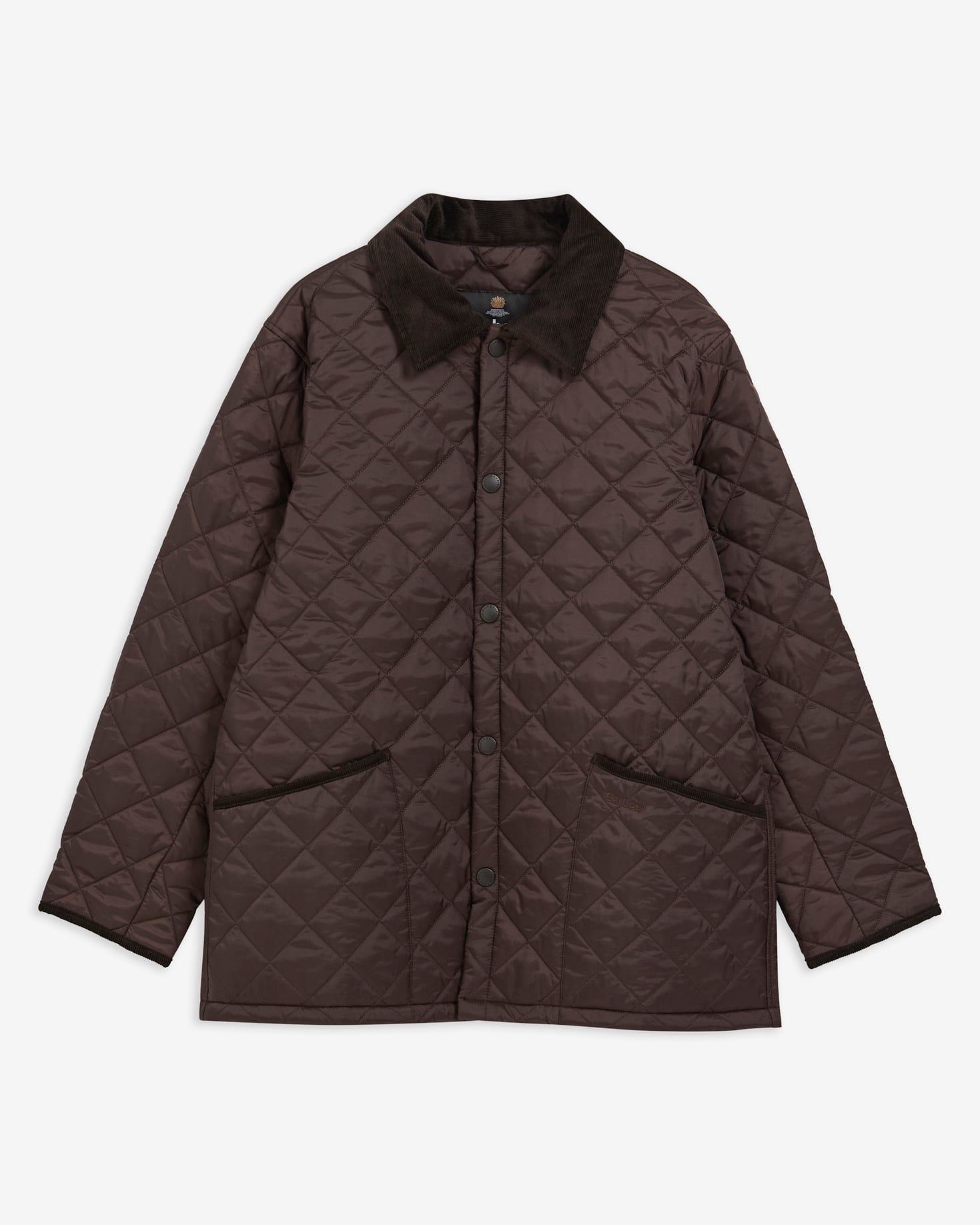 Select Liddesdale Quilted Jacket Dark Brown