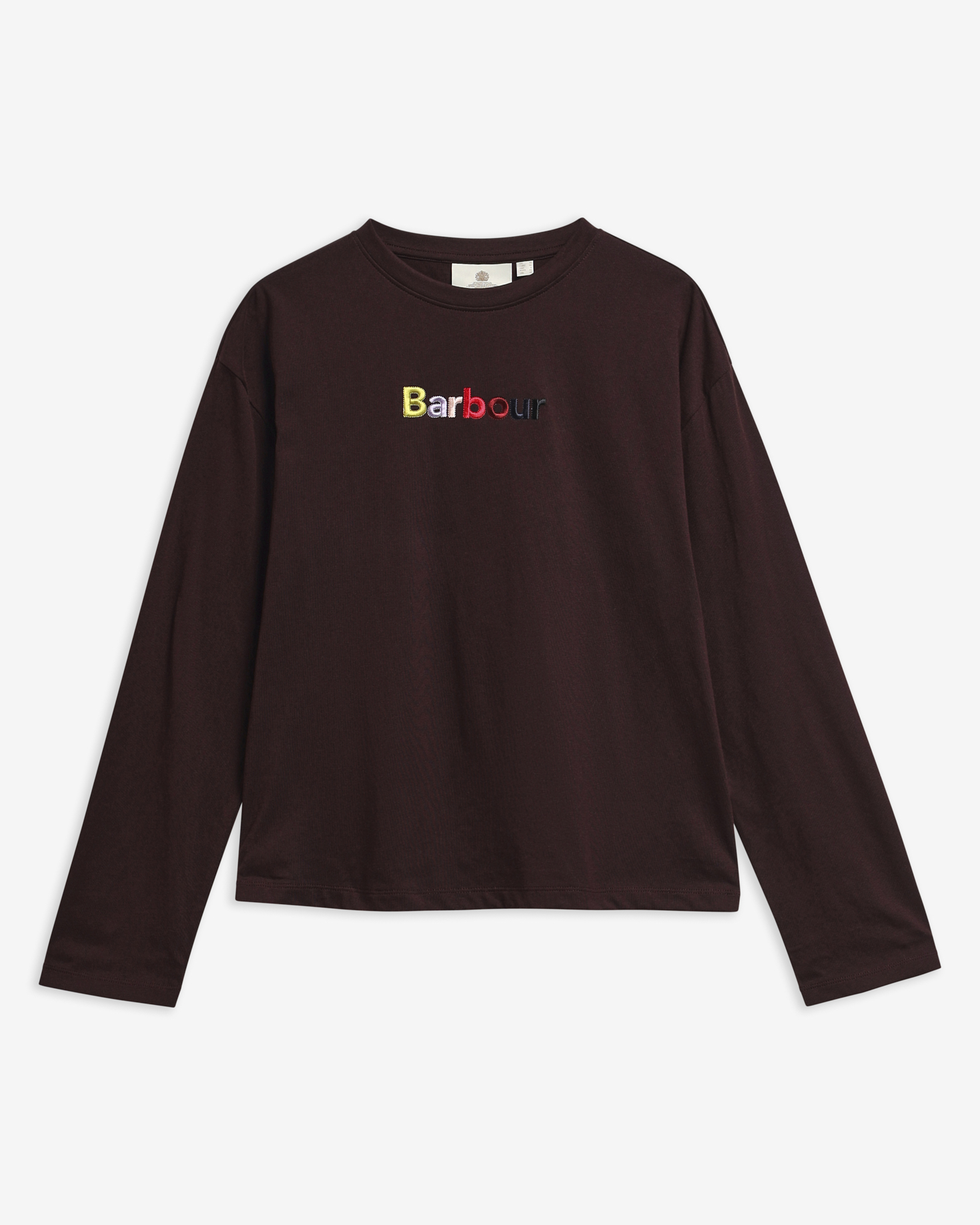 Barbour Langarmshirt Amesbury Fig