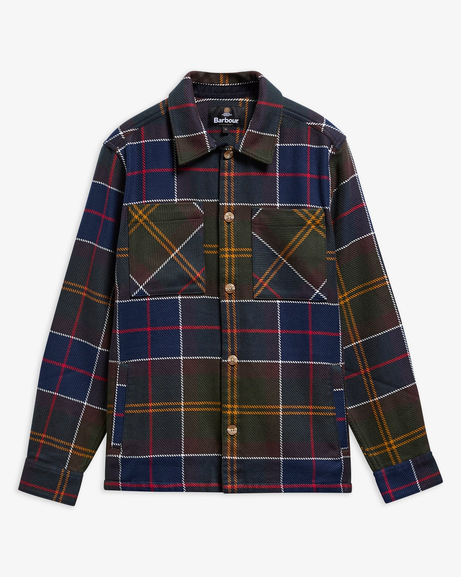 Barbour Overshirt Oversized Tartan Classic Tartan