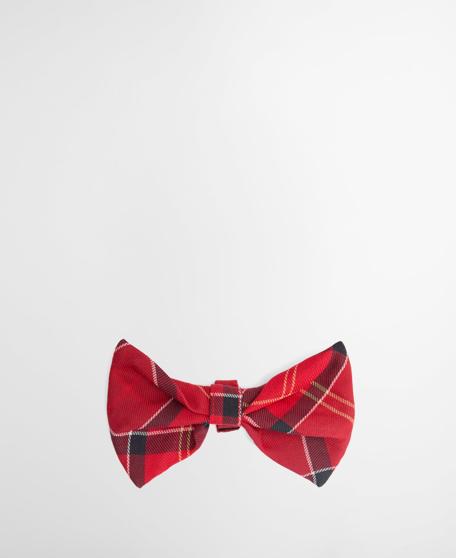 Tartan Dog Bow Tie Cardinal Tartan