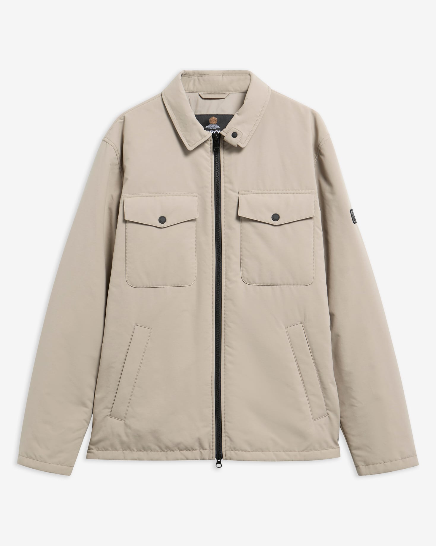 Distill Quilted Jacket Concrete