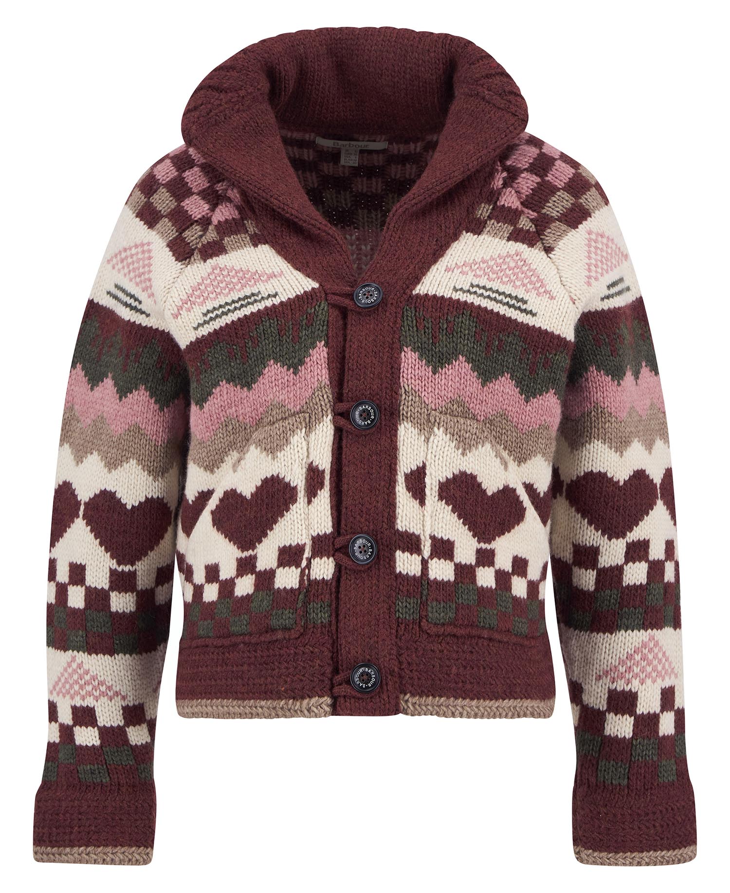 Ruby Fair Isle Cardigan