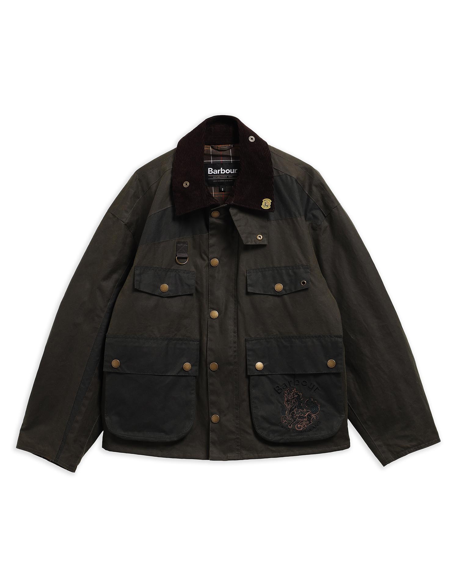 Barbour x Feng Chen Wang Porter Waxed Jacket