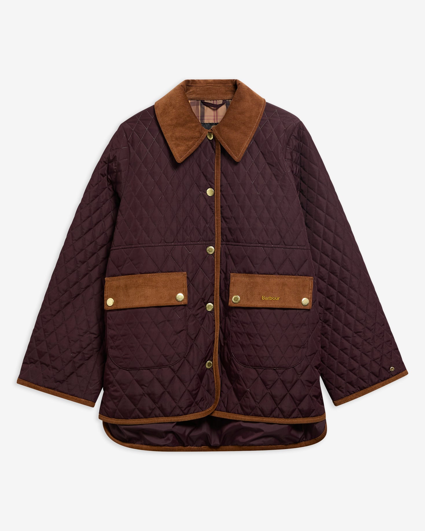 Whickham Quilted Jacket Fig/Muted