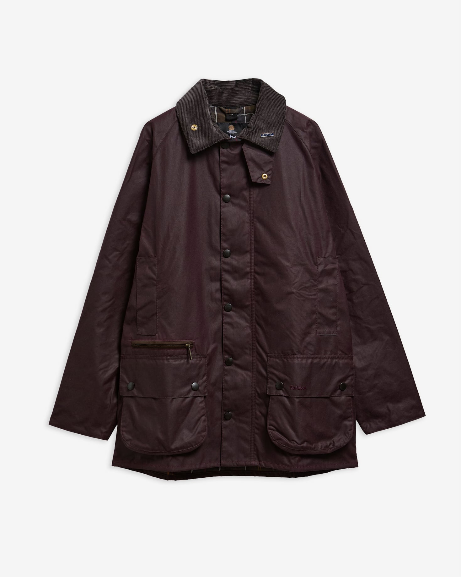 Icons Beaufort Waxed Jacket Bordeaux