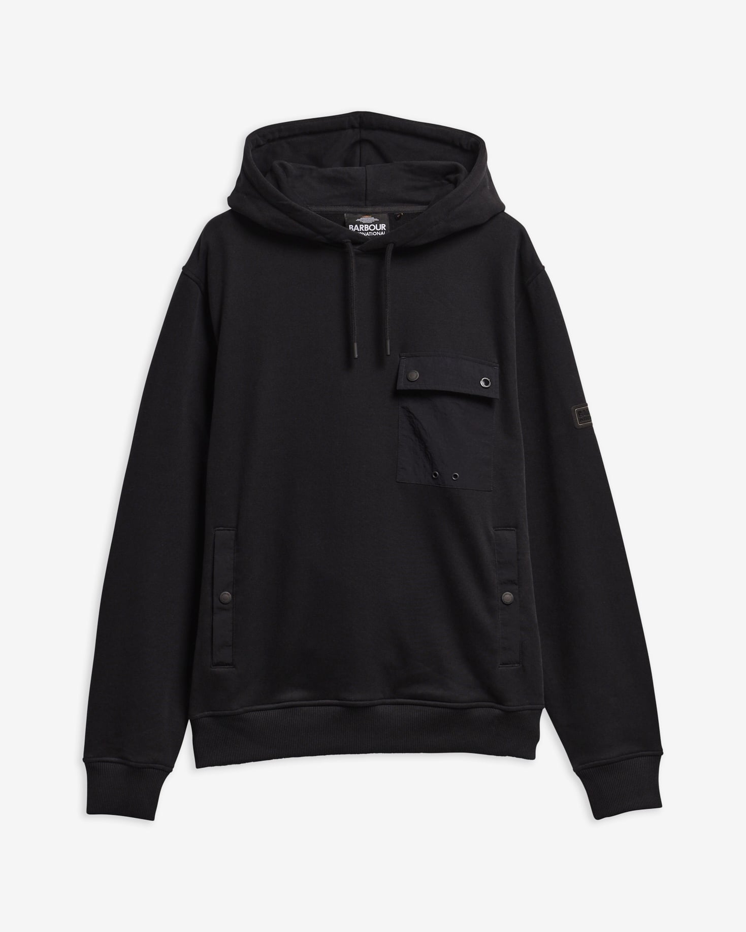 Hoodie Inline Black