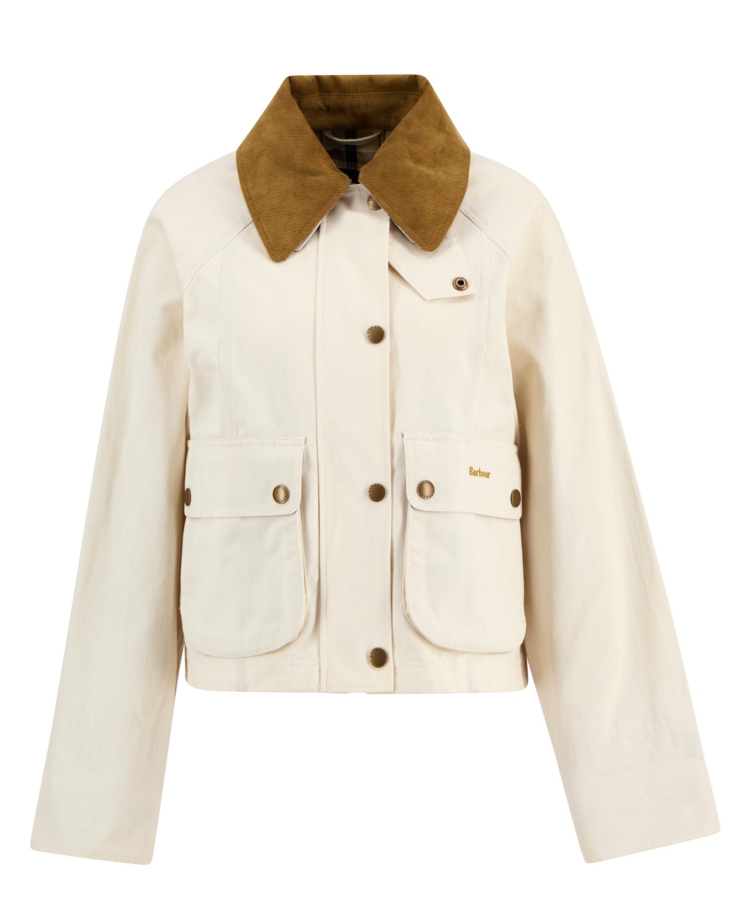 Cropped Beadnell Casual Jacket Light Pearl/Dress/Beige