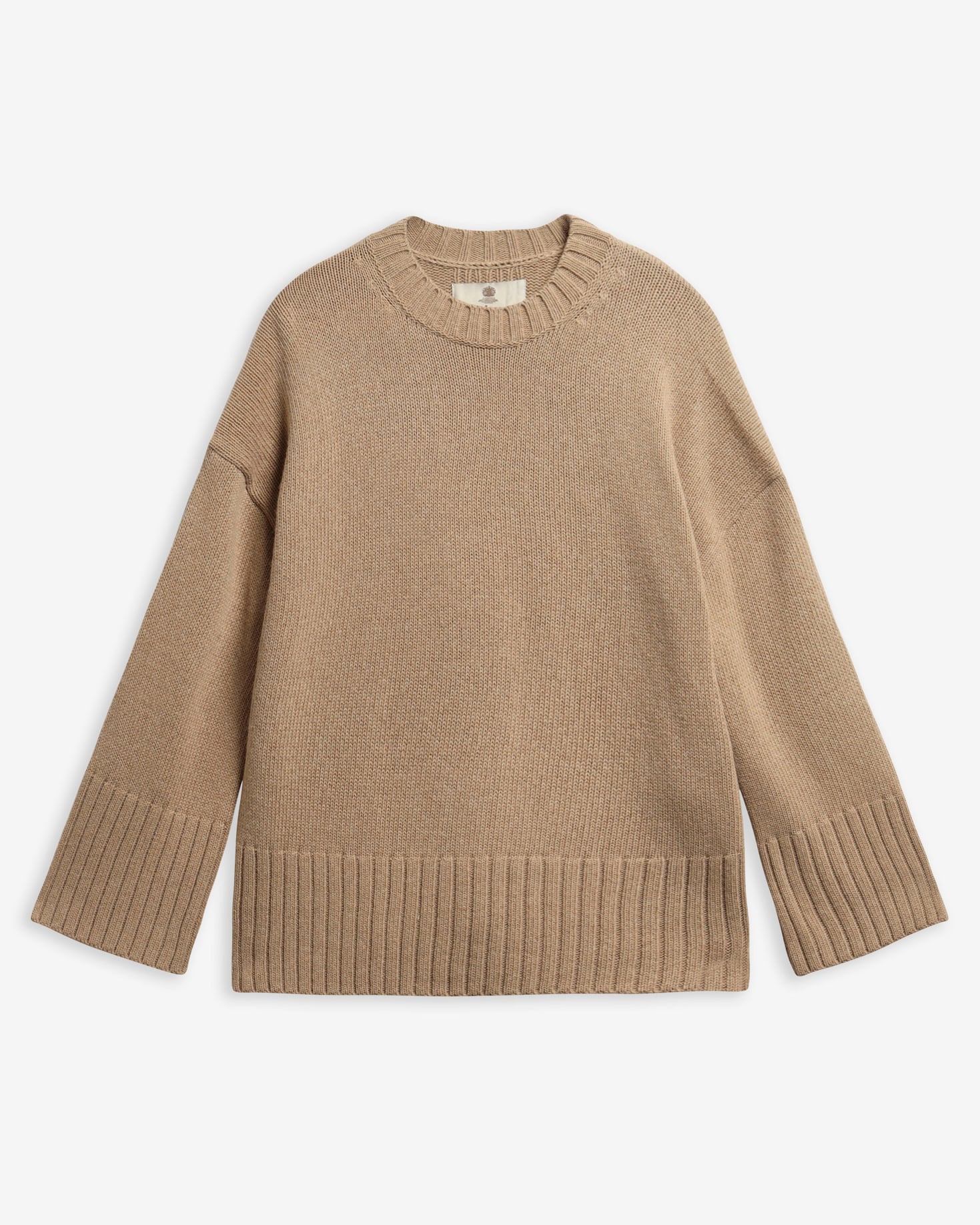 Gaia Crew Neck Jumper Warm Trench