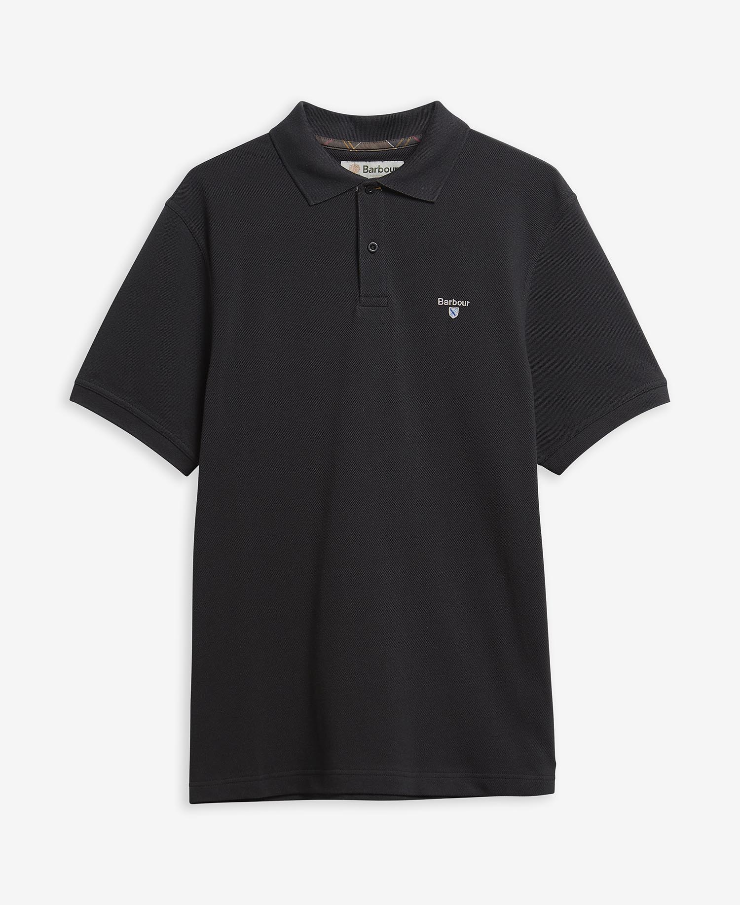 Tartan Pique Polo Shirt