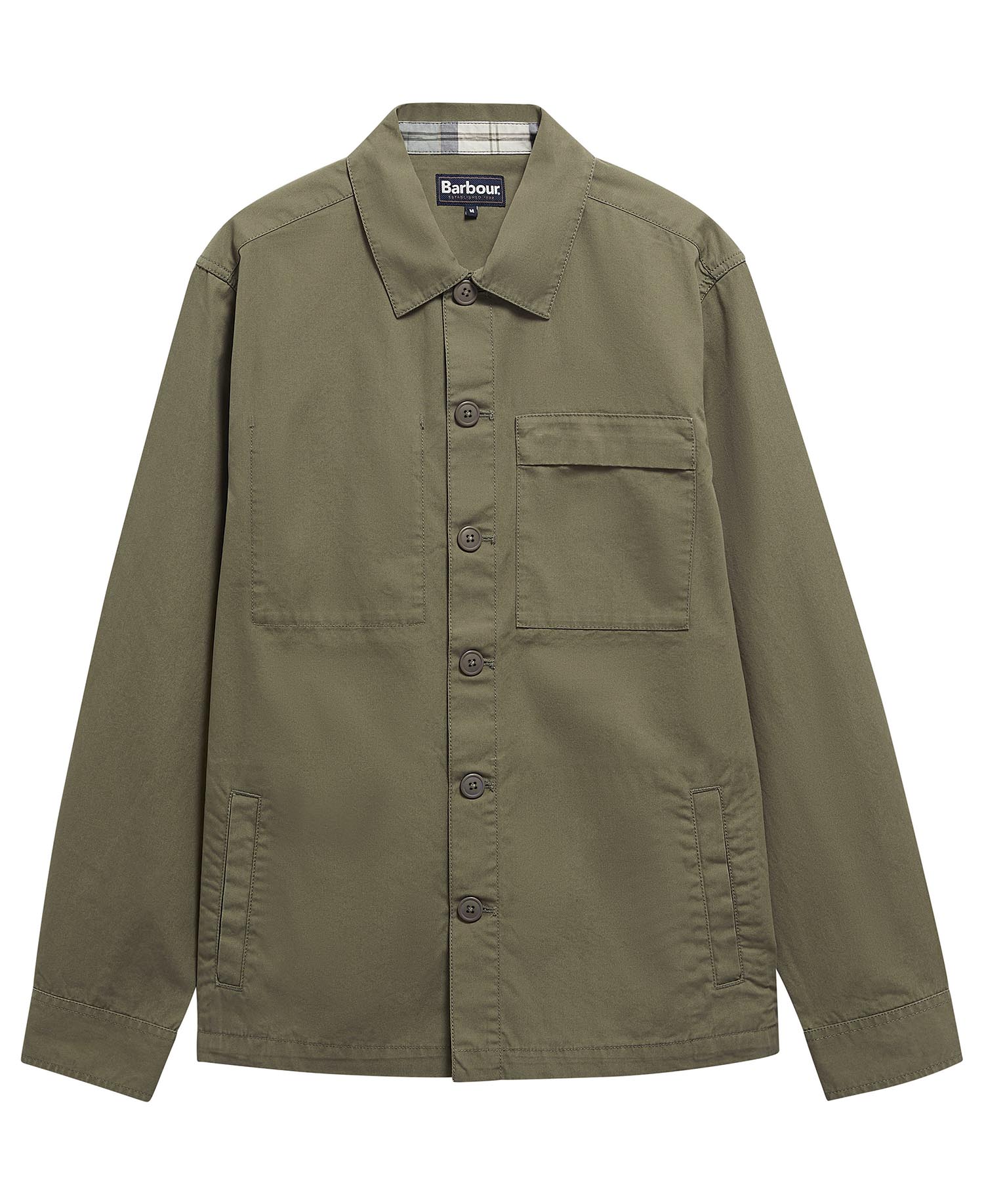 Sherburn Overshirt Dusty Olive