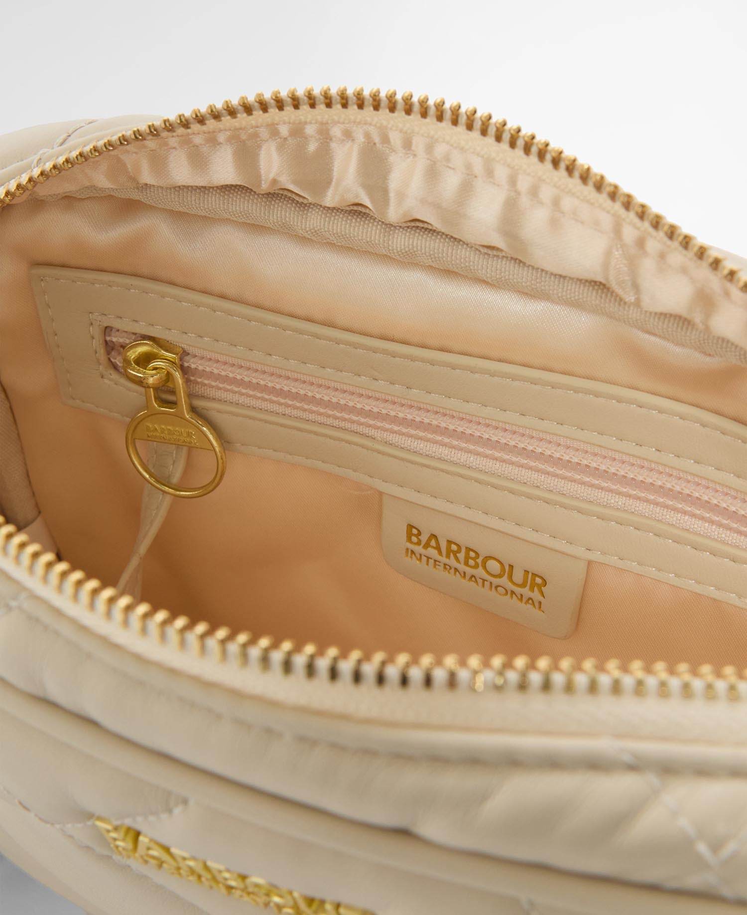 Soft Quilted Sloan Crossbody Bag Moonbeam