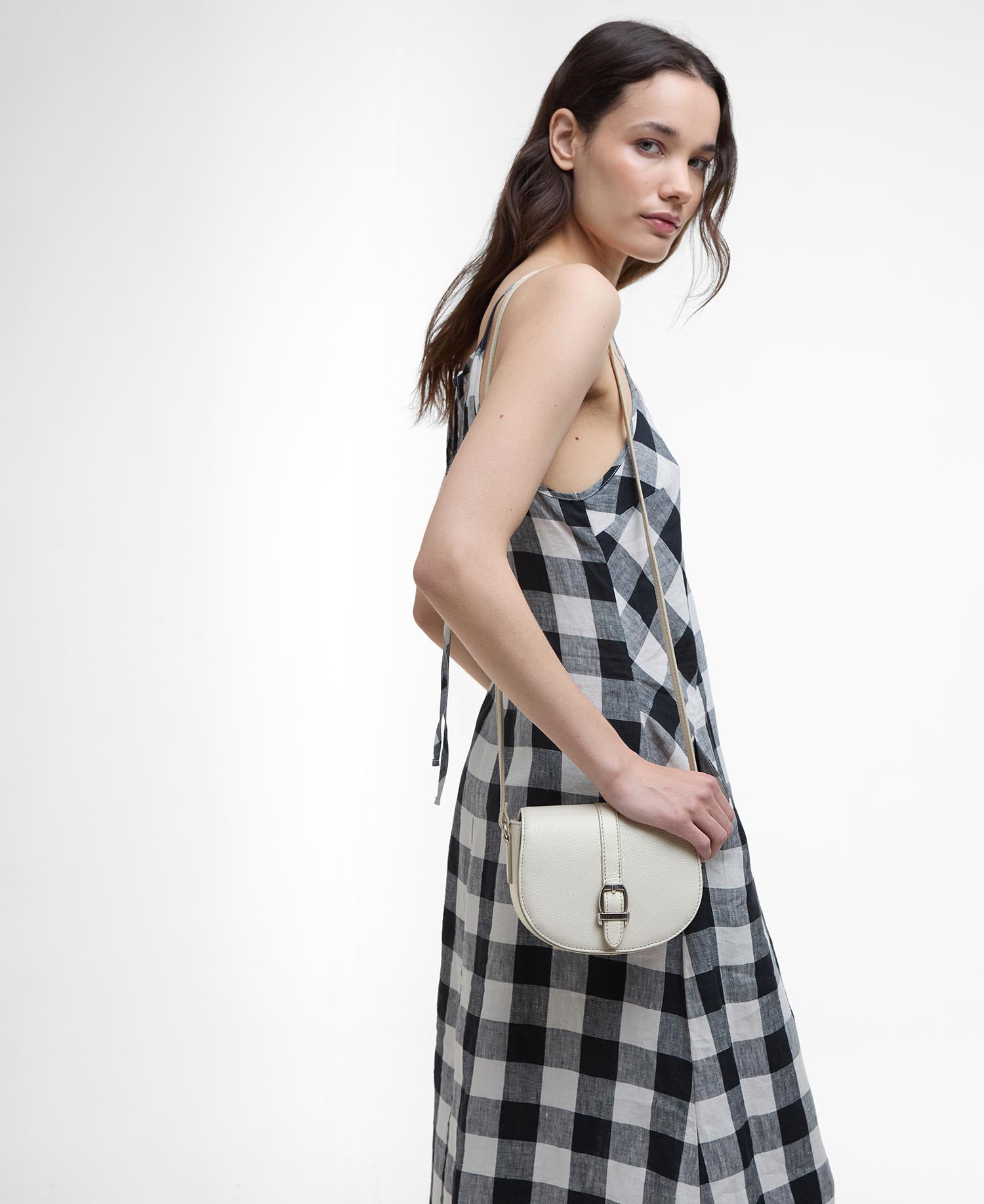 Laire Leather Saddle Bag