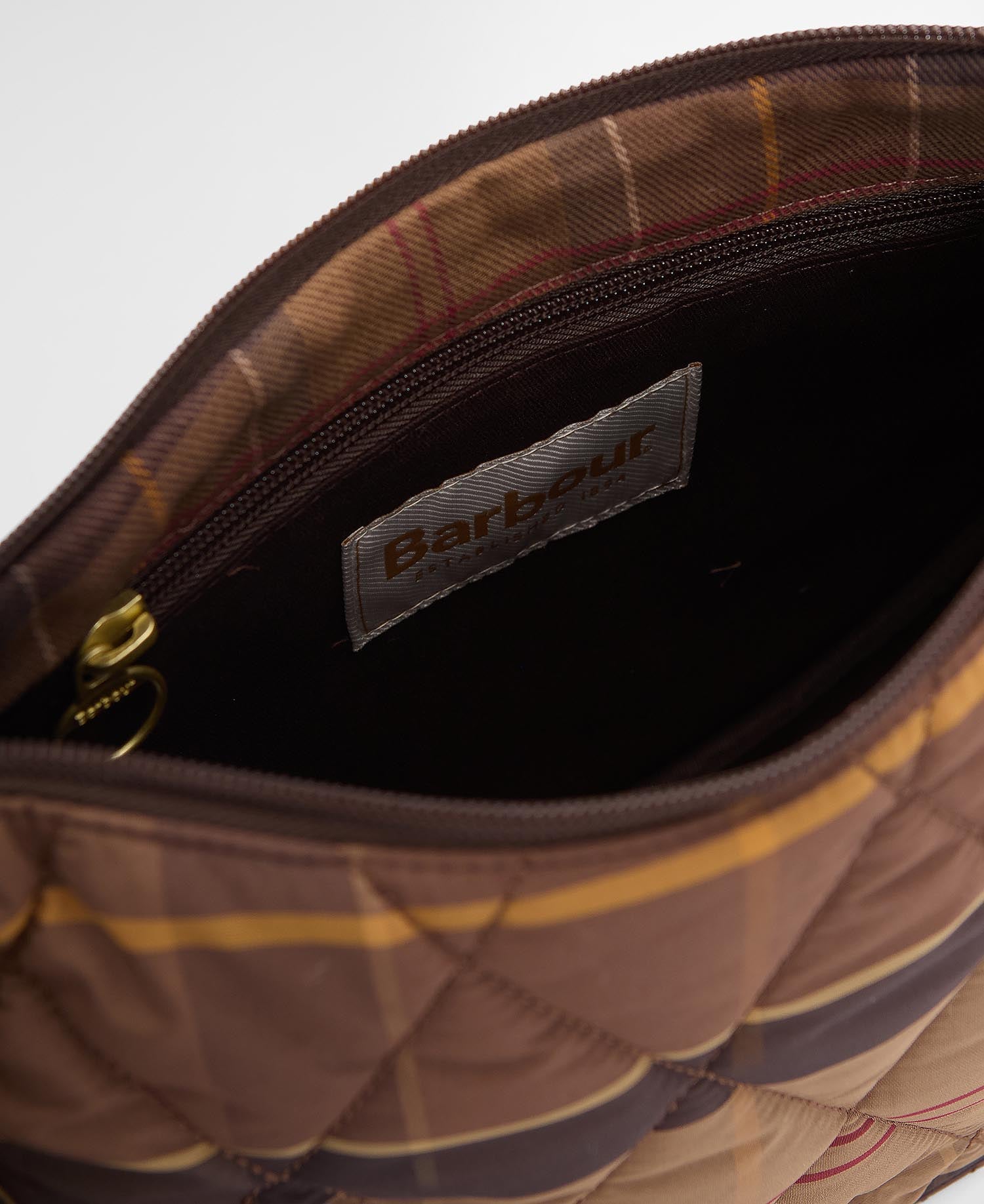 Barbour Sling Bag Healy Tartan Muted Tartan