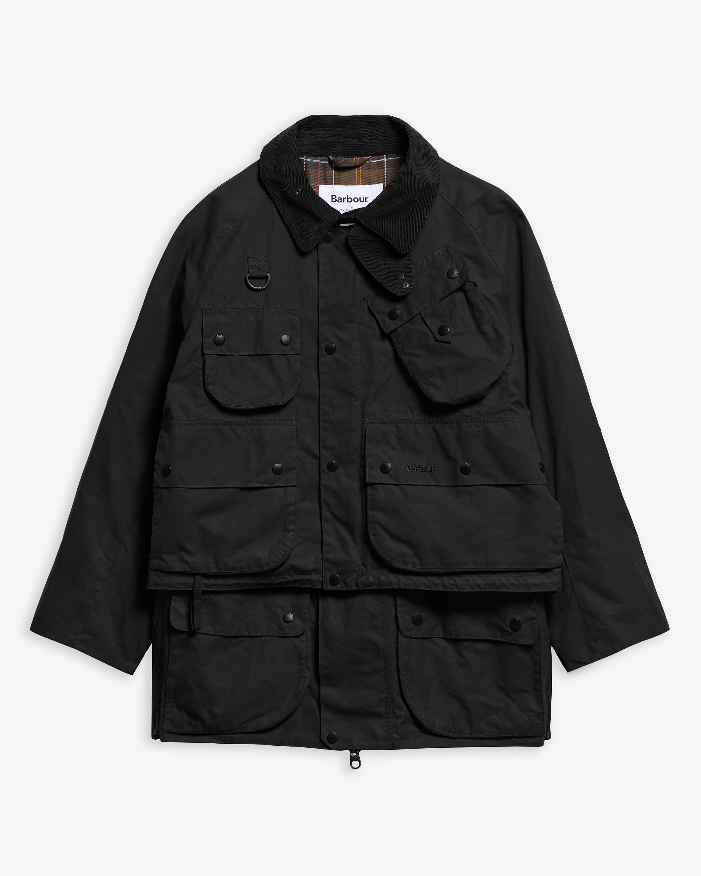 Giacca casual 3 in 1 Barbour x Norbit Black