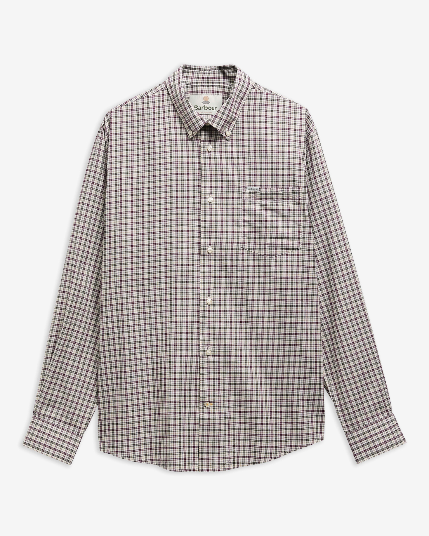 William Regular-Fit Long-Sleeved Shirt Olive