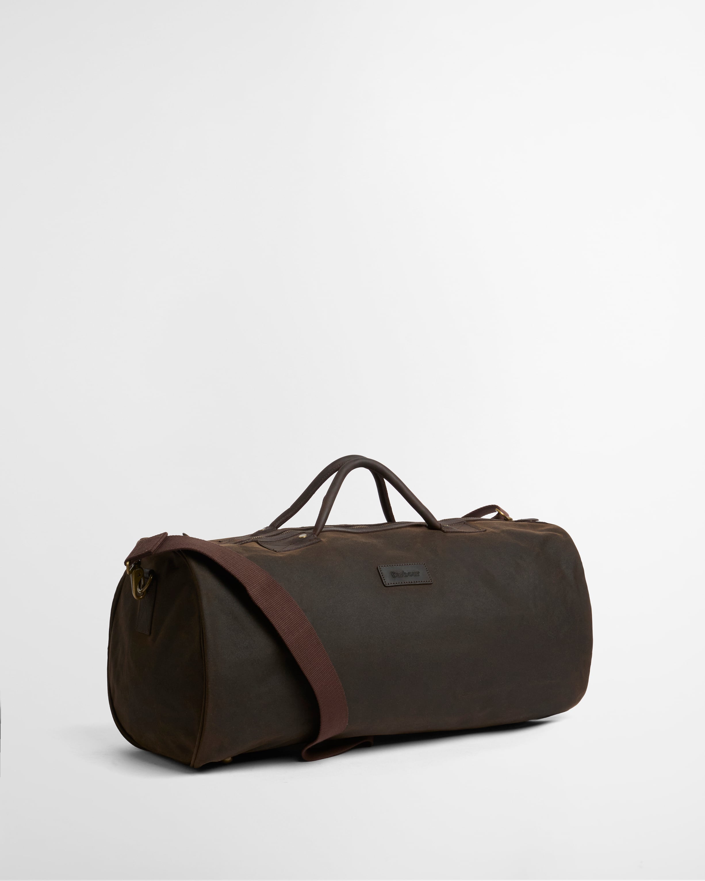 Waxed Holdall Olive